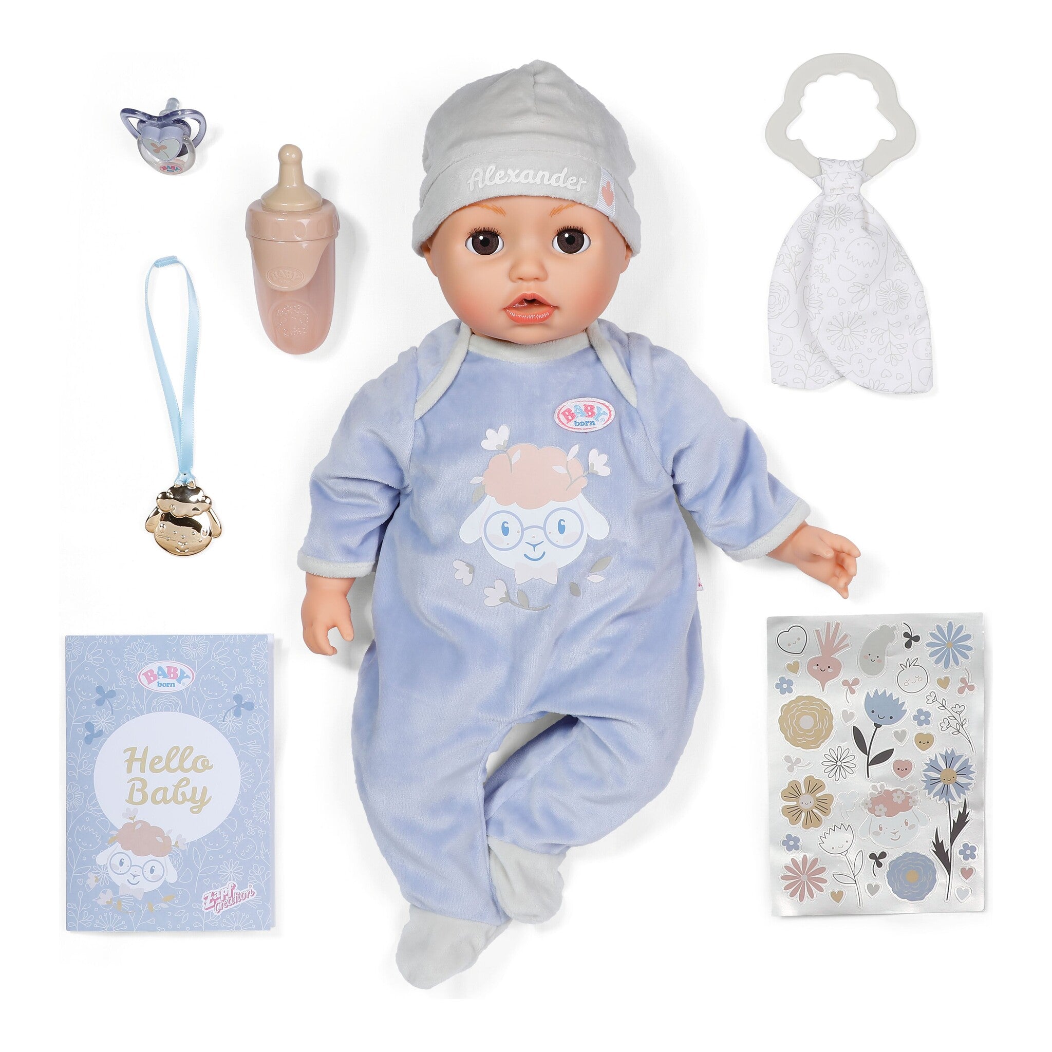 Baby Annabell Alexander Interactive Baby Doll 43cm