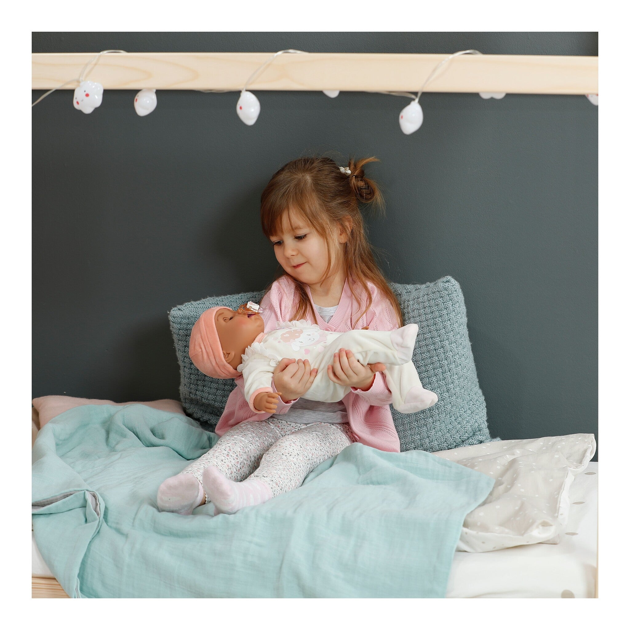 BABY born Leah Interactive Baby Doll 43cm