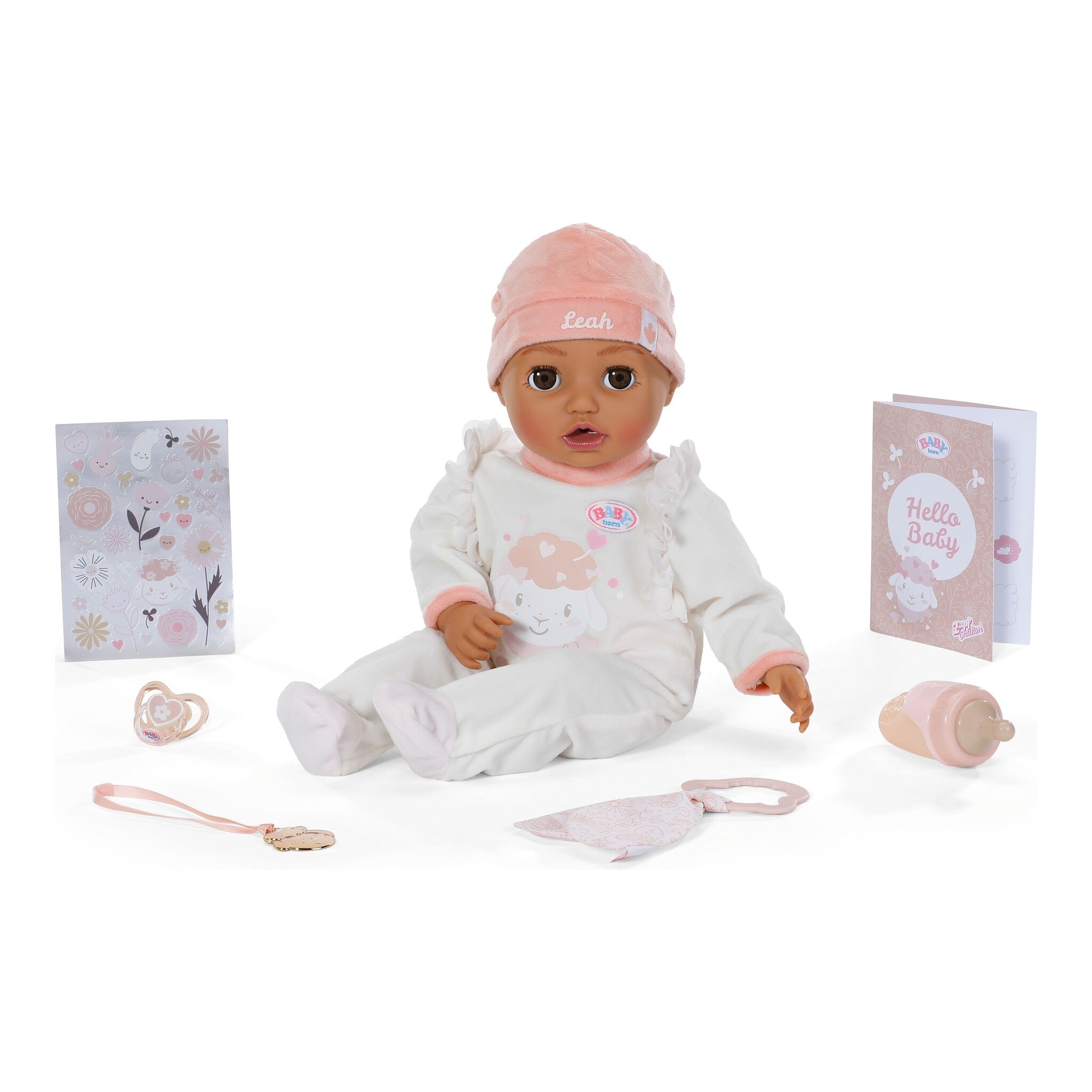 BABY born Leah Interactive Baby Doll 43cm