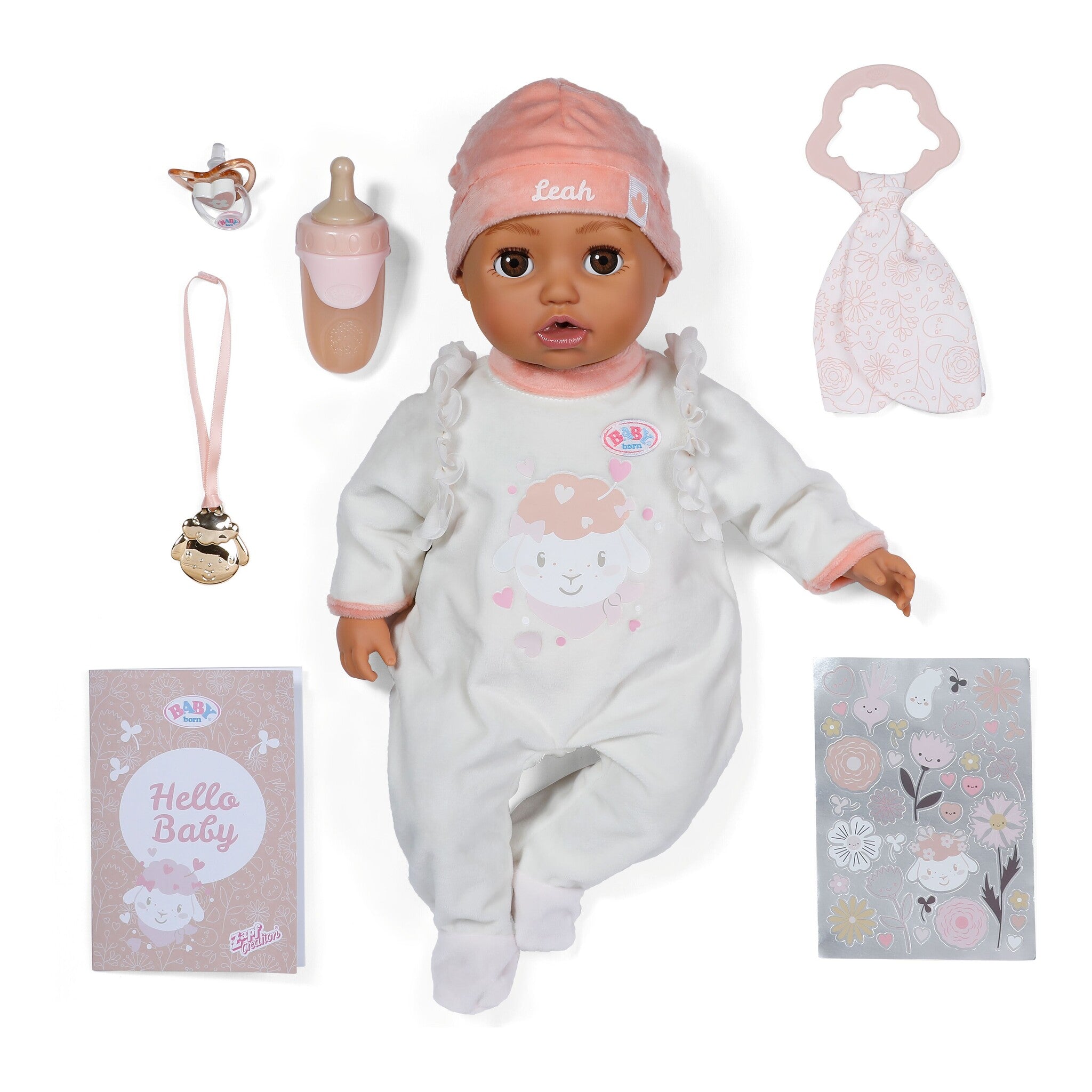 BABY born Leah Interactive Baby Doll 43cm