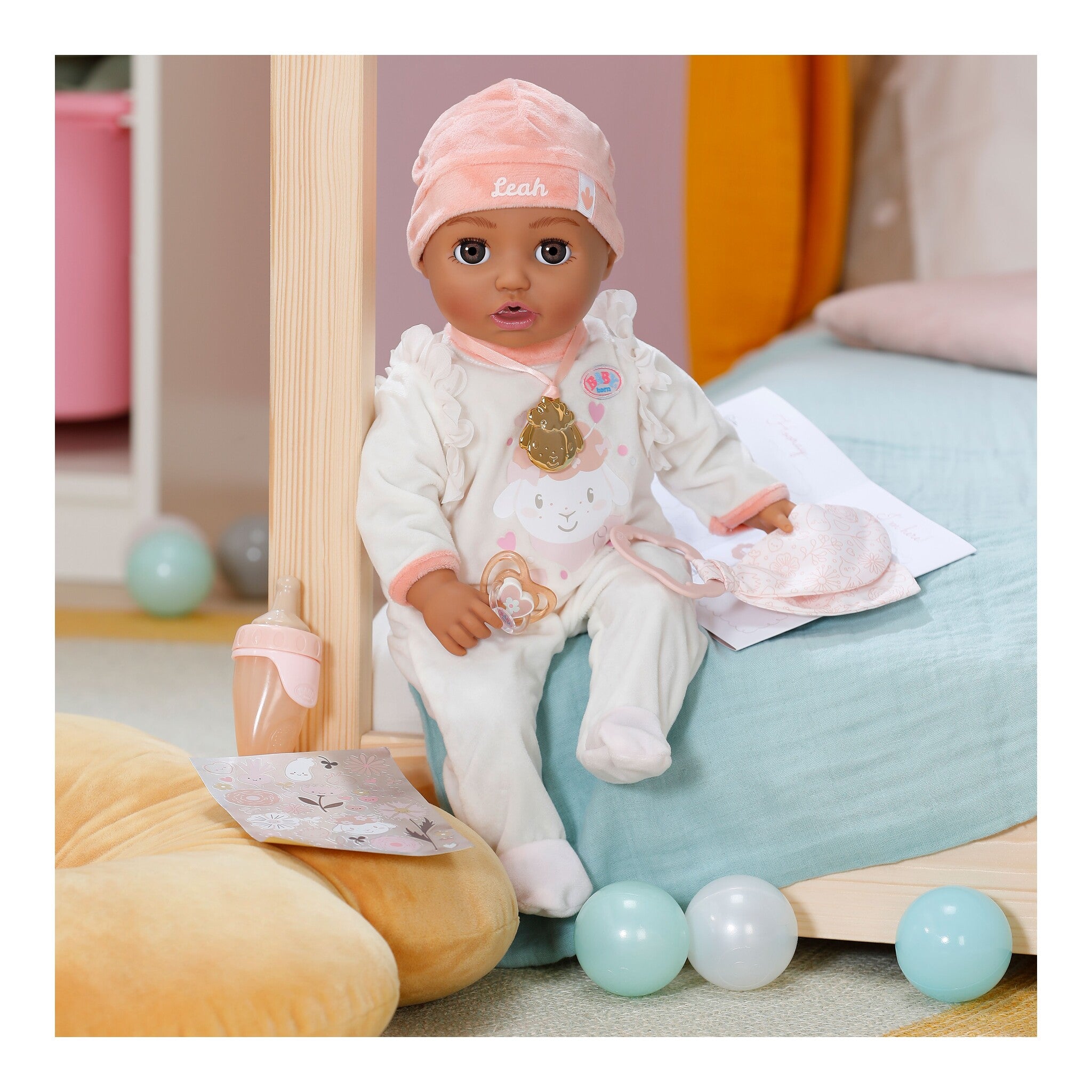 BABY born Leah Interactive Baby Doll 43cm