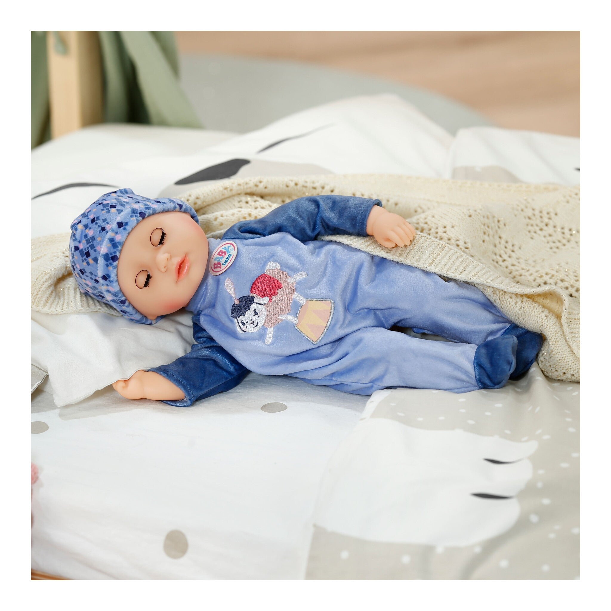 BABY born Alex 36cm Soft Baby Boy Doll with Bottle