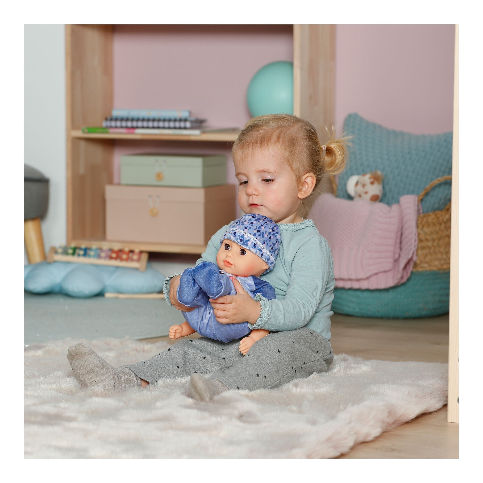 BABY born Alex 36cm Soft Baby Boy Doll with Bottle