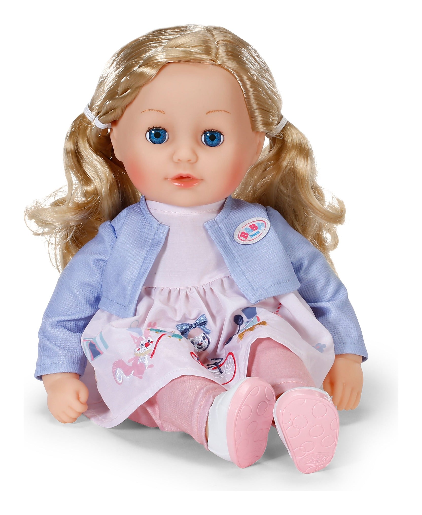 BABY born Sophia Rose 36cm Doll with Hair and Sleeping Eyes