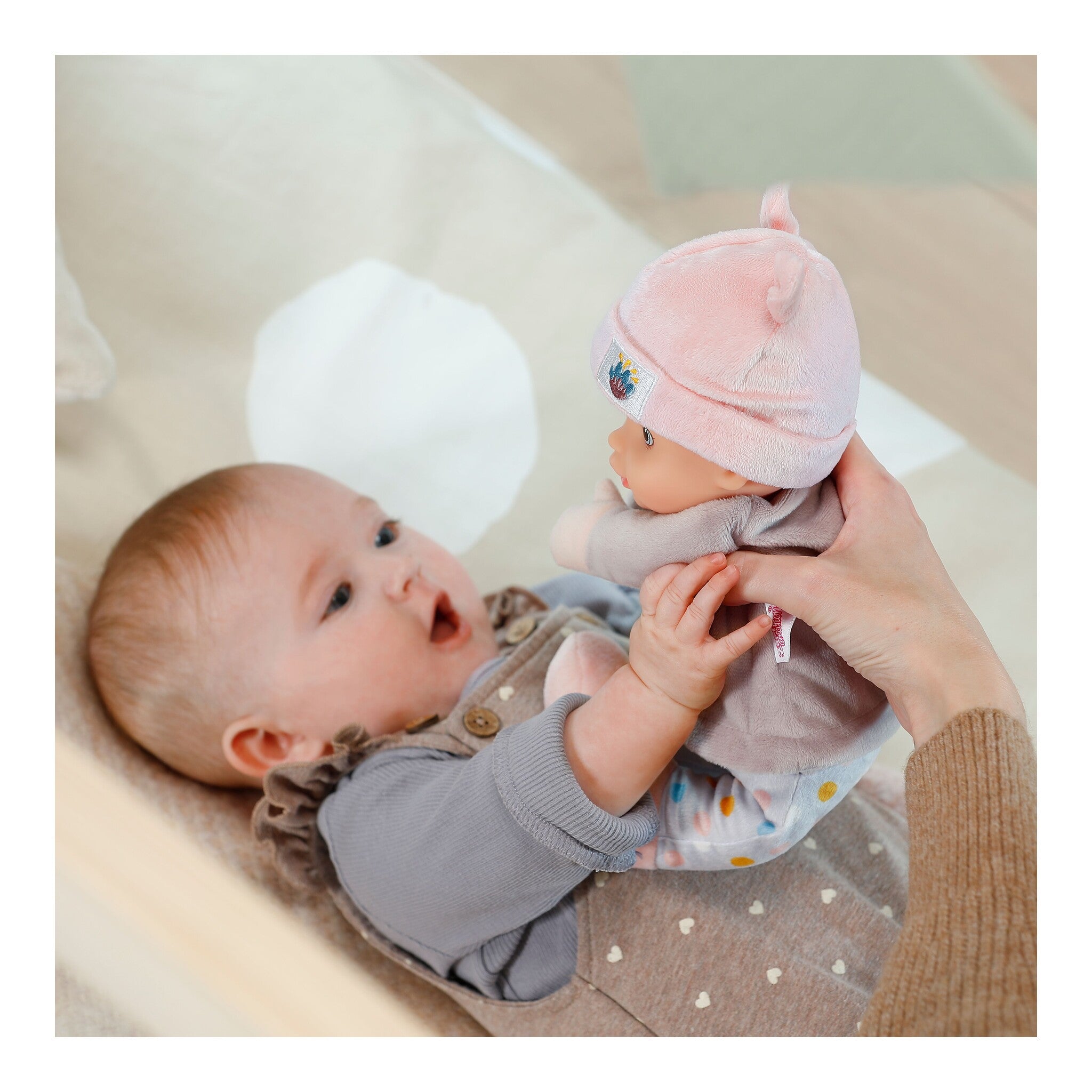 BABY born for babies Sweetie Mauve Doll 30cm