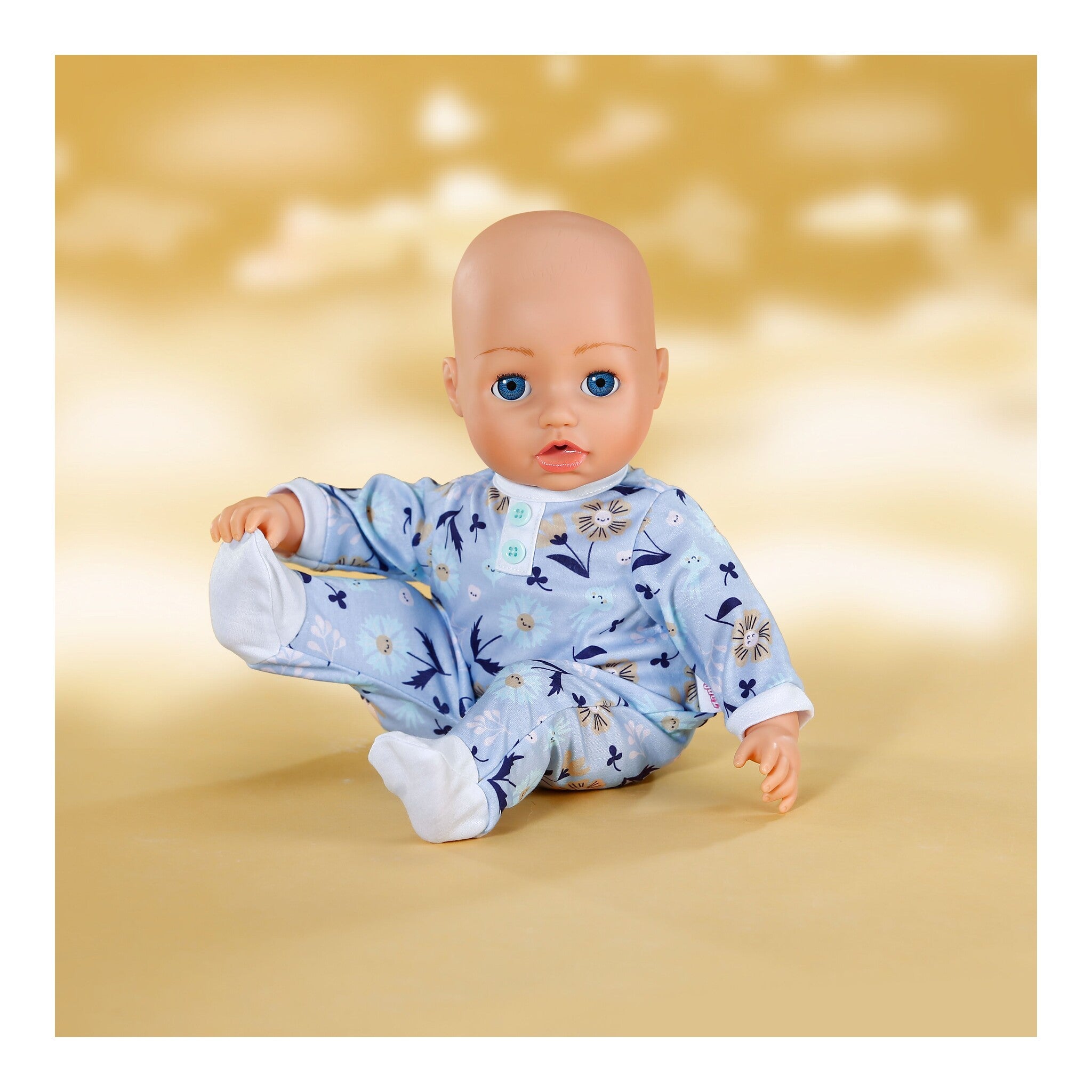 BABY born Blue Floral Romper Outfit for 43cm Dolls