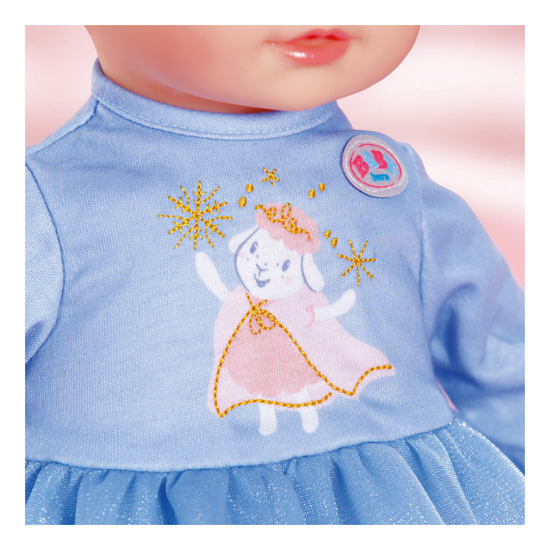 BABY born Winter Dress Outfit with Plush Vest for 36cm Dolls