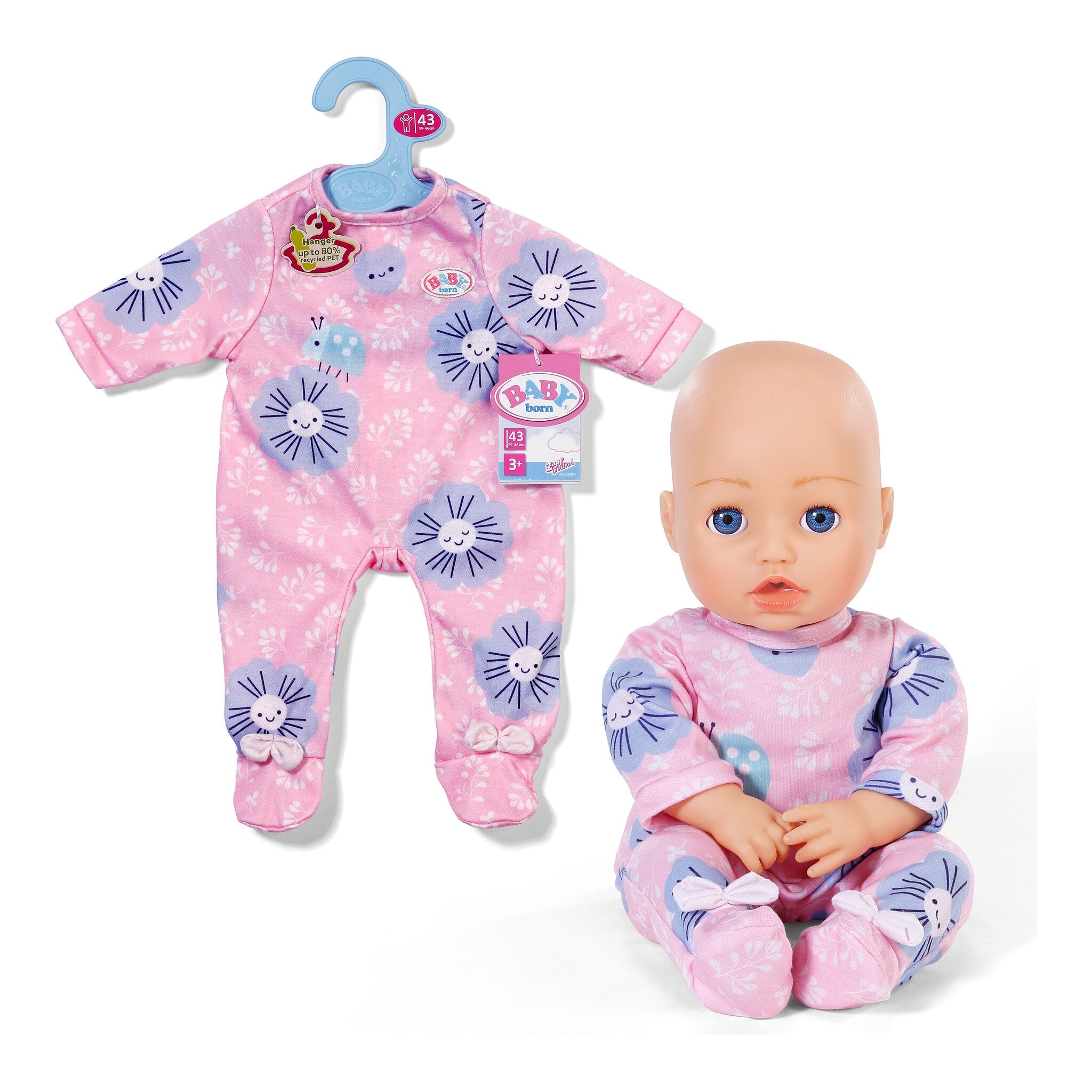 BABY born Flower Romper for 43cm Dolls