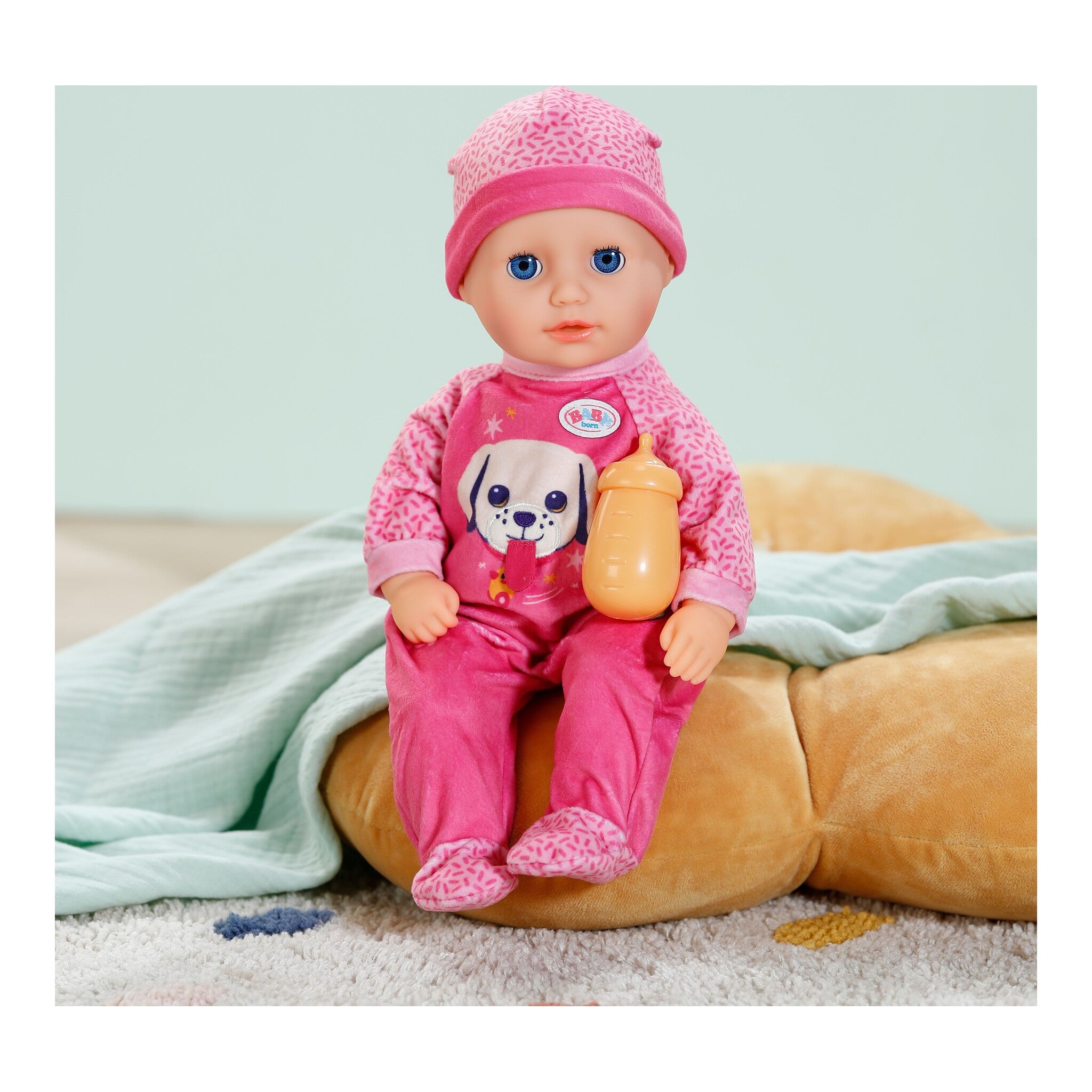 BABY born Anna Pink 36cm Doll with Bottle