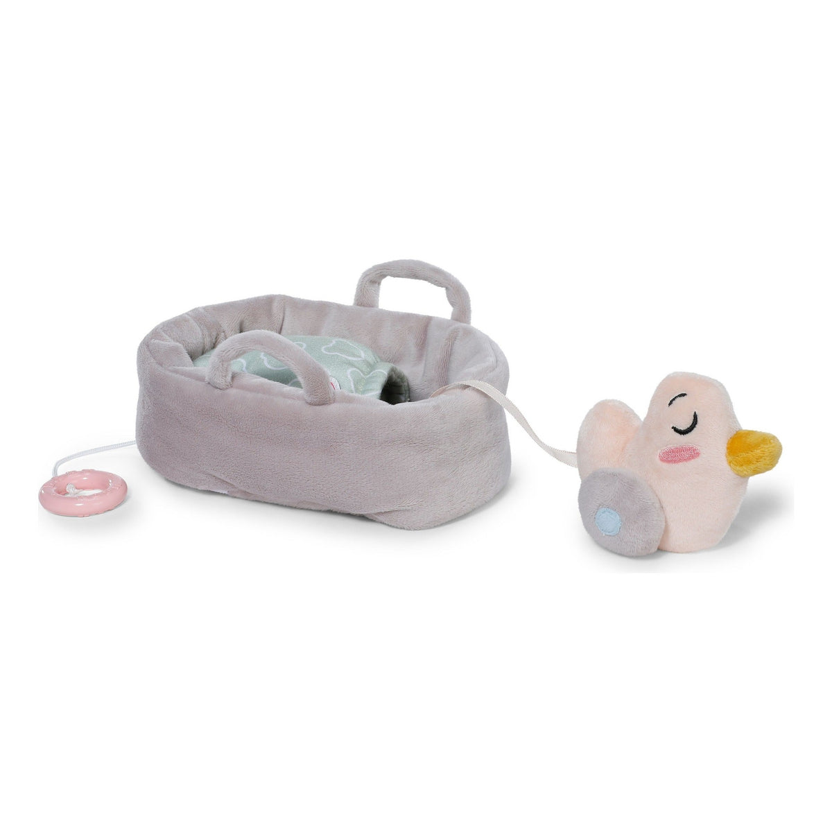 BABY born for babies Musical Berta Plush Music Box in Basket