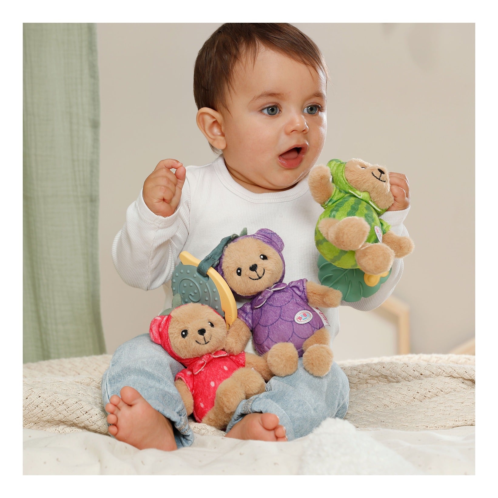 BABY born for babies Teddy Berry 18cm Assorted