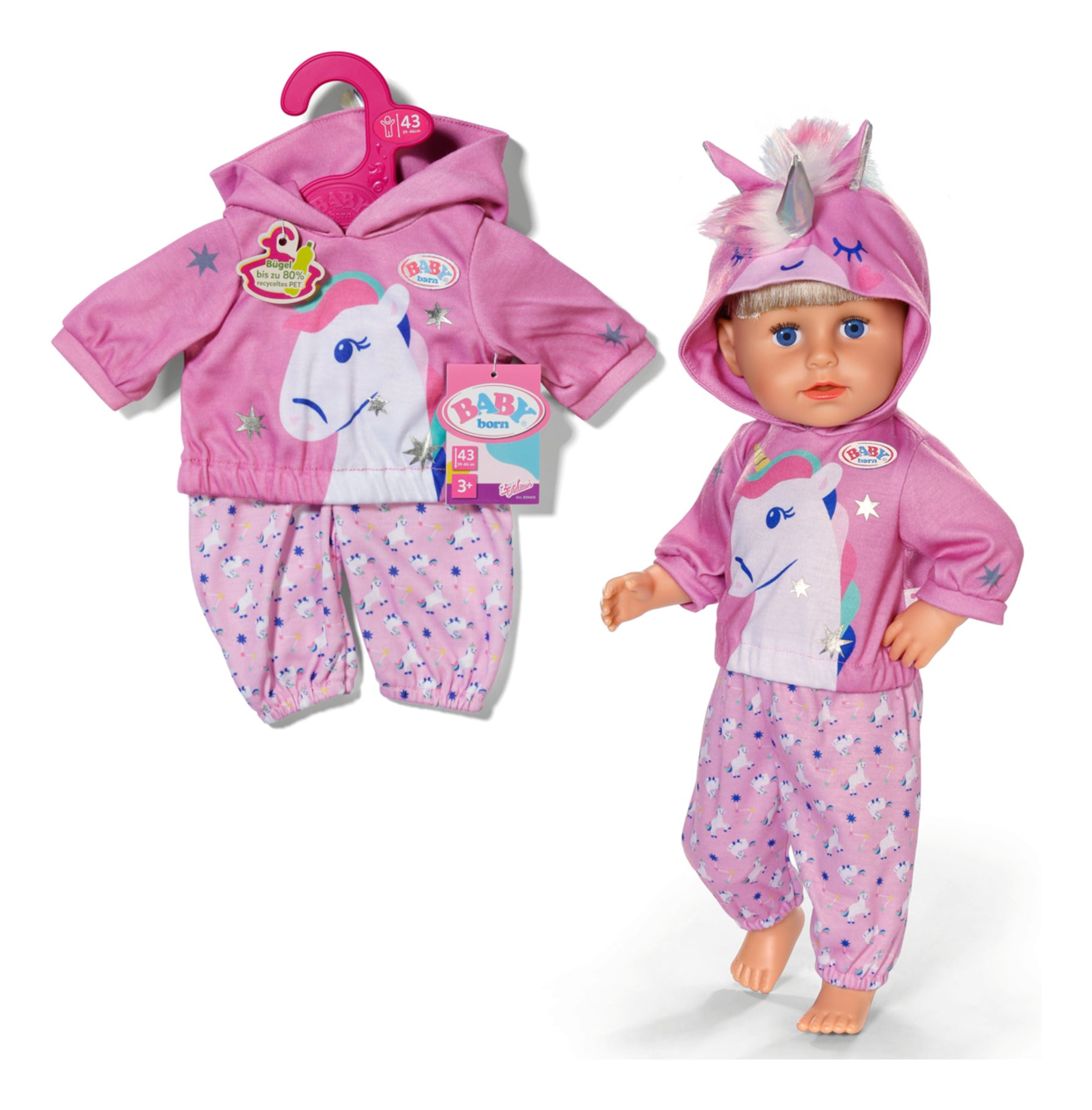BABY born Unicorn Outfit for 43cm Dolls