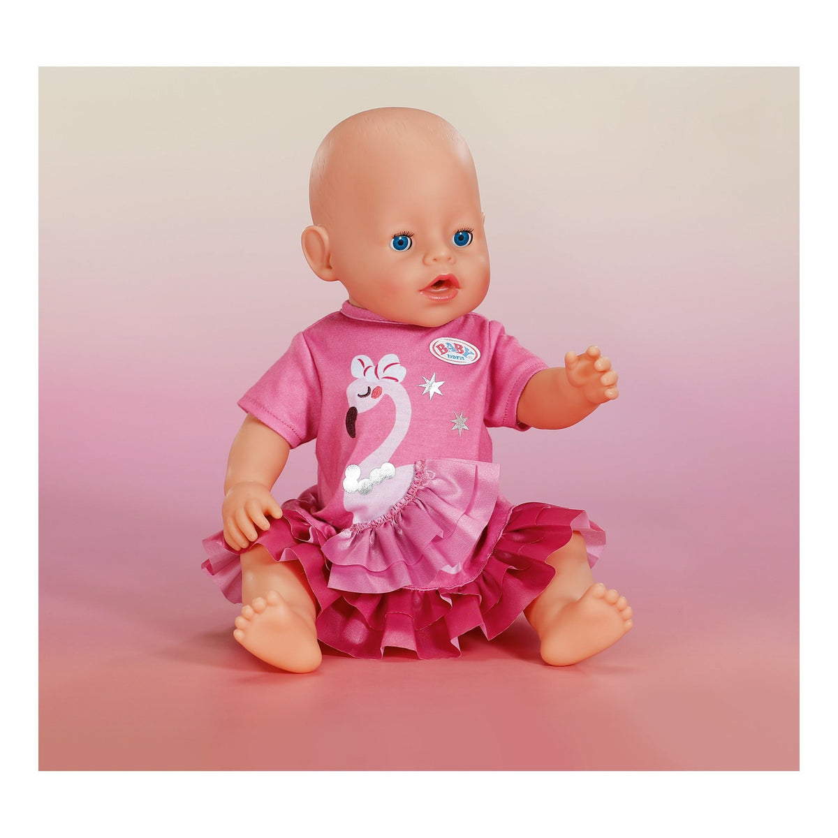 BABY born Flamingo Dress for 43cm Dolls