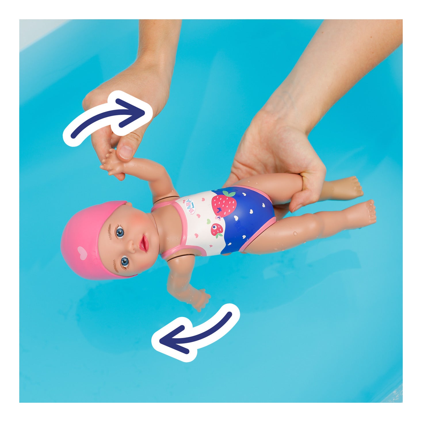 BABY born Swimming Lizzie Doll 30cm