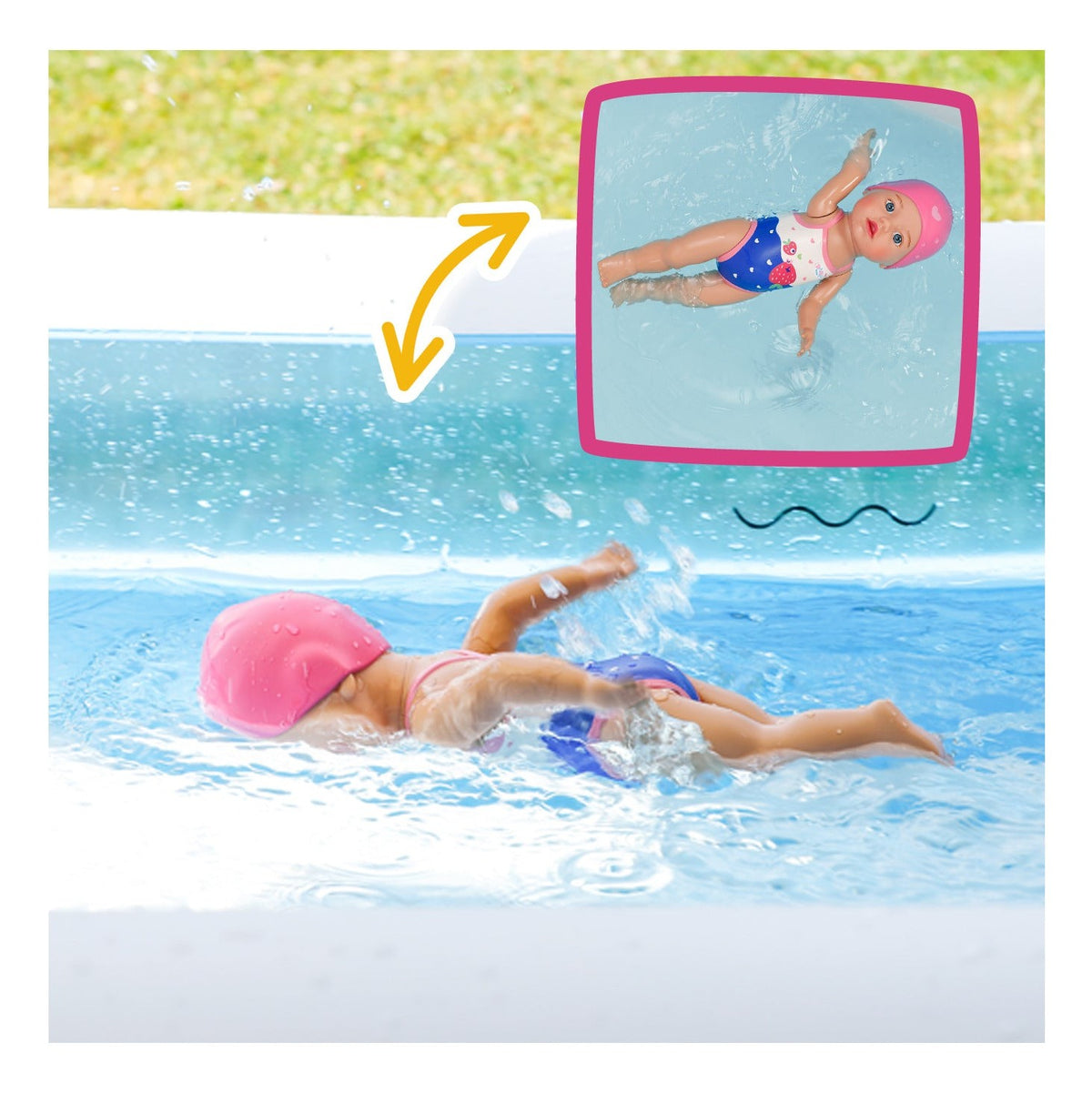 BABY born Swimming Lizzie Doll 30cm