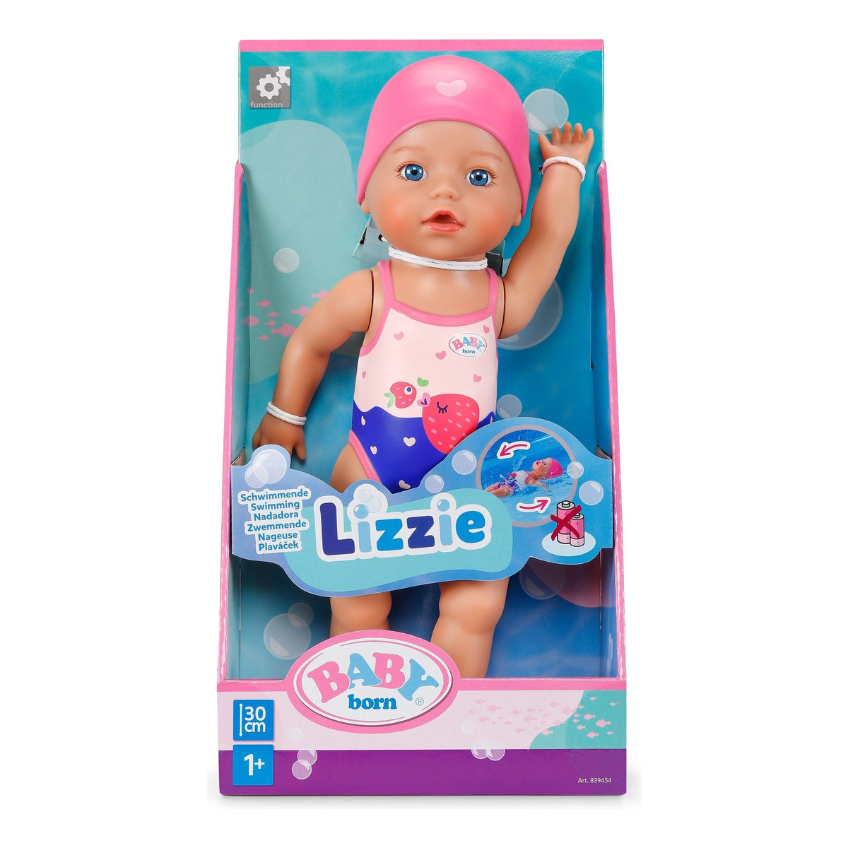 BABY born Swimming Lizzie Doll 30cm