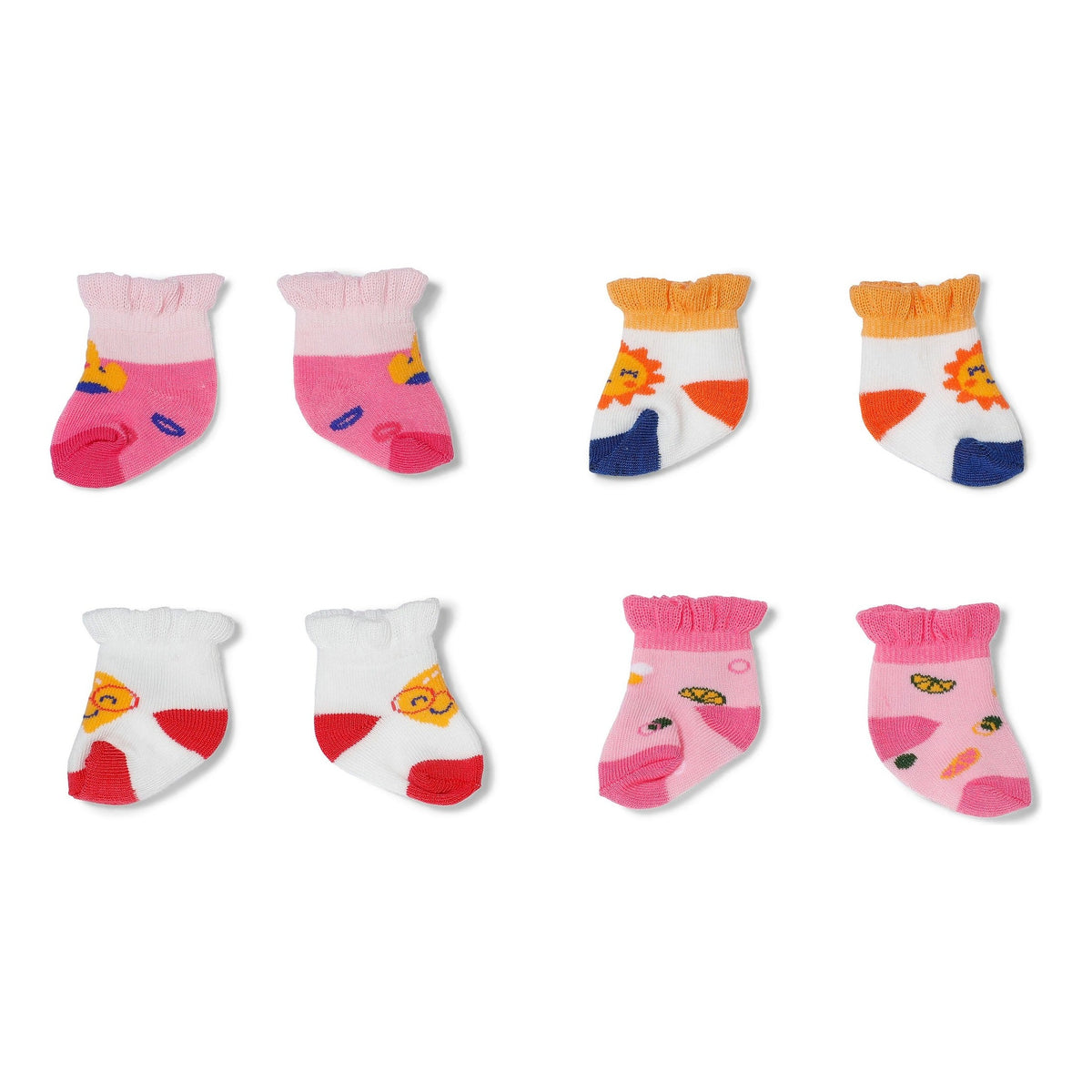 BABY born Socks 2-Pack for 43cm Dolls – Assorted