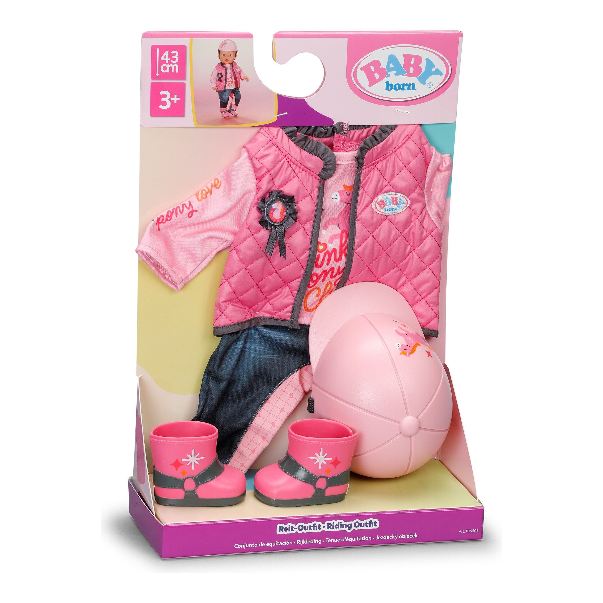 BABY born Deluxe Horse Riding Outfit for 43cm Dolls