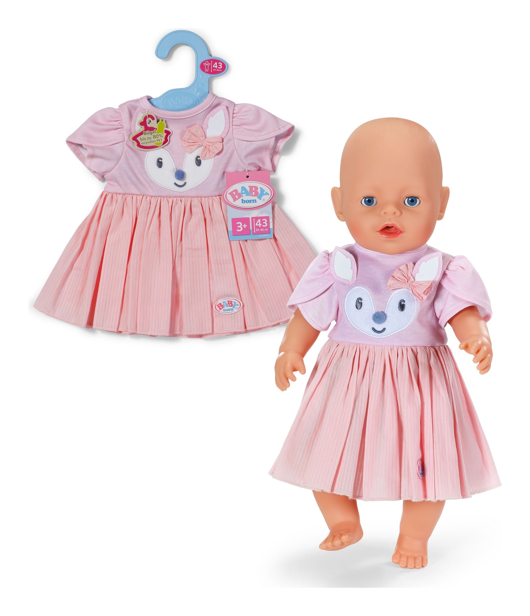 BABY born Little Deer Dress for 43cm Dolls