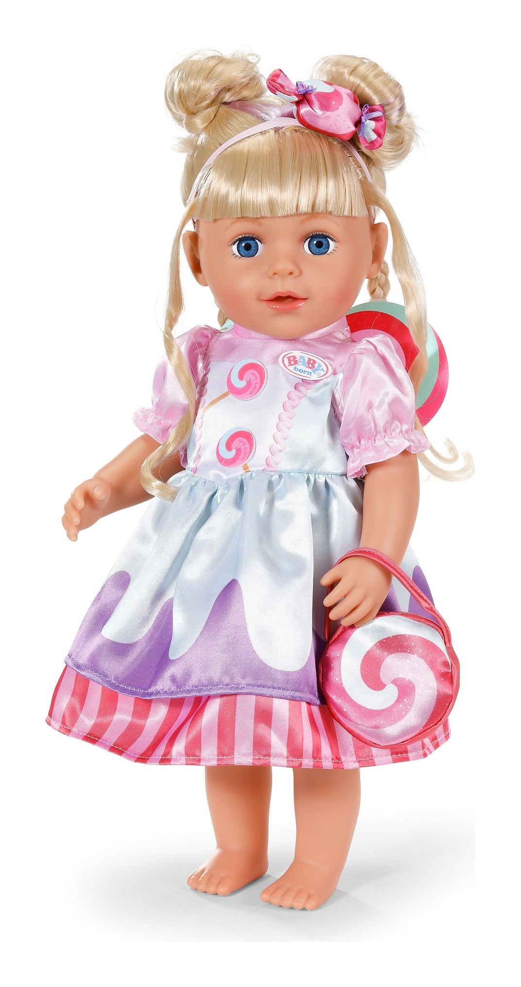 BABY born Candy Dress Outfit 43cm with Bag, Glasses & Headband