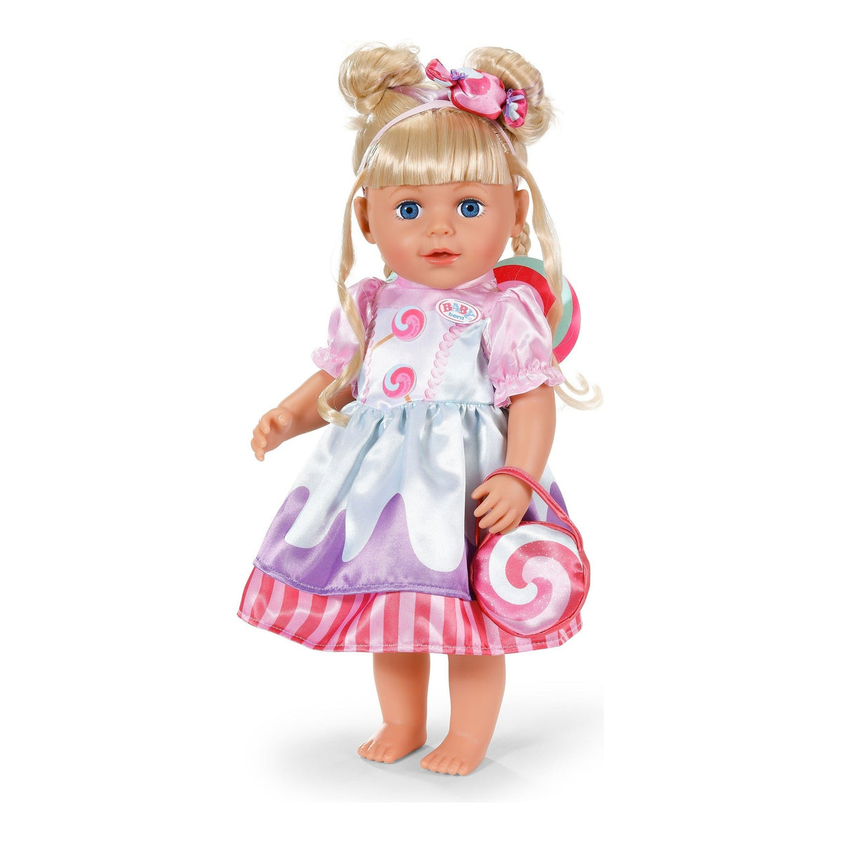 BABY born Candy Dress Outfit 43cm with Bag, Glasses & Headband