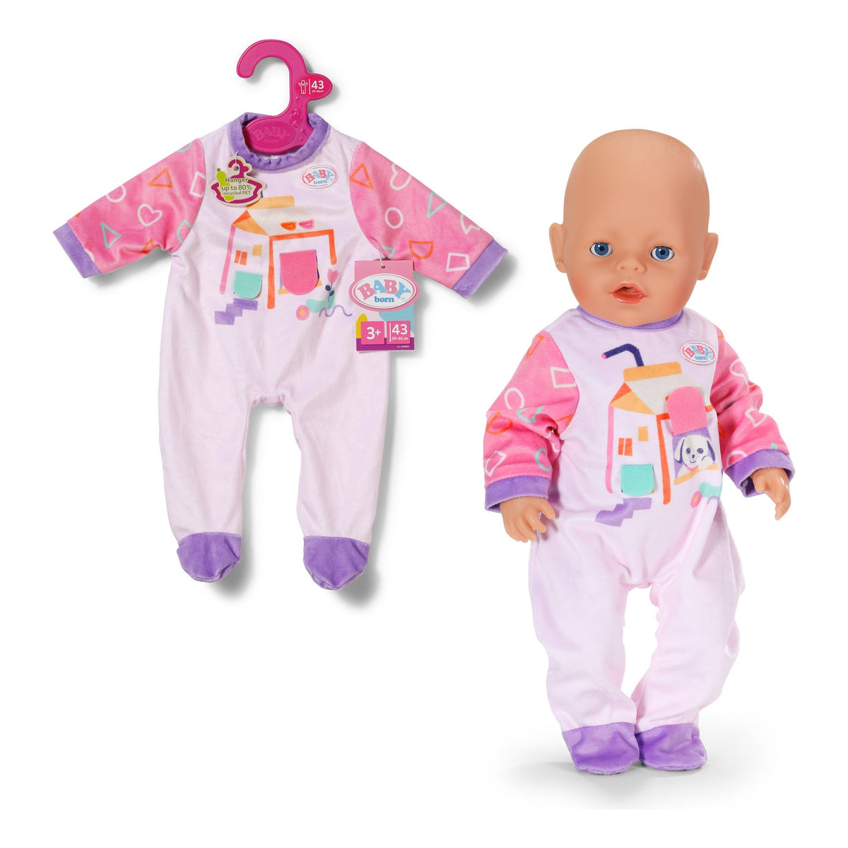 BABY born Lucky Romper for 43cm Dolls