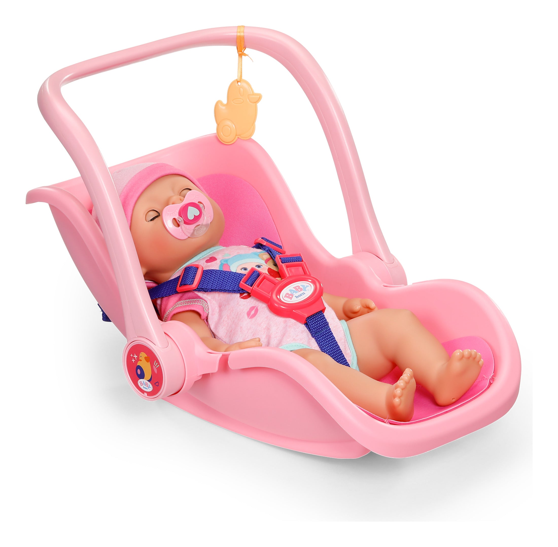 BABY born Comfort Seat Pink Doll Carrier and Rocking Seat