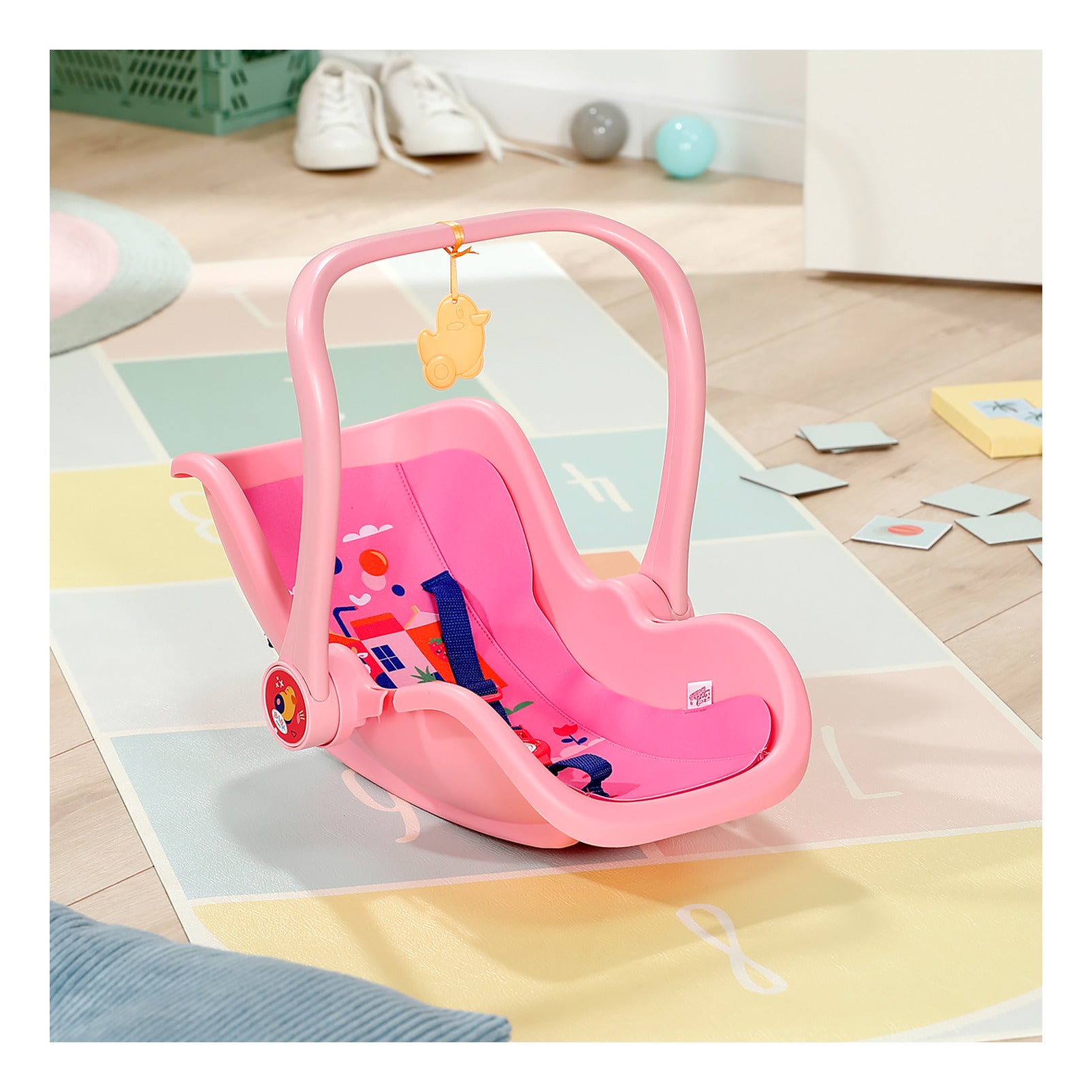 BABY born Comfort Seat Pink Doll Carrier and Rocking Seat