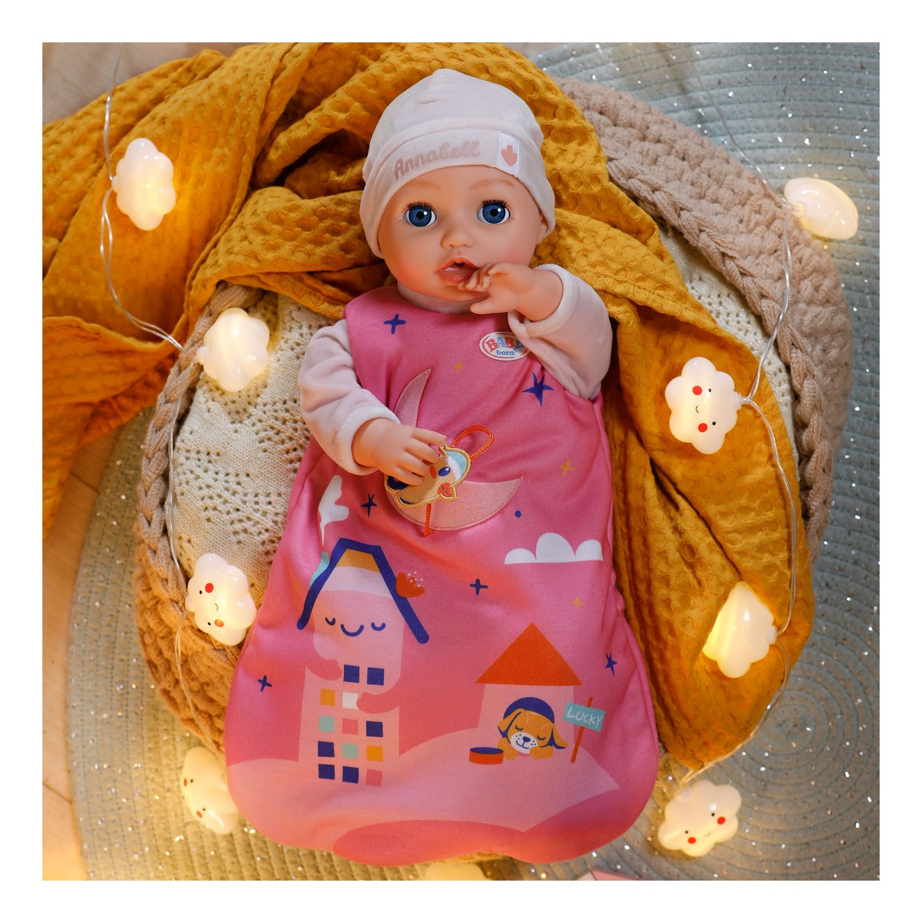 BABY born Moon Sleeping Bag for 36–43cm Dolls
