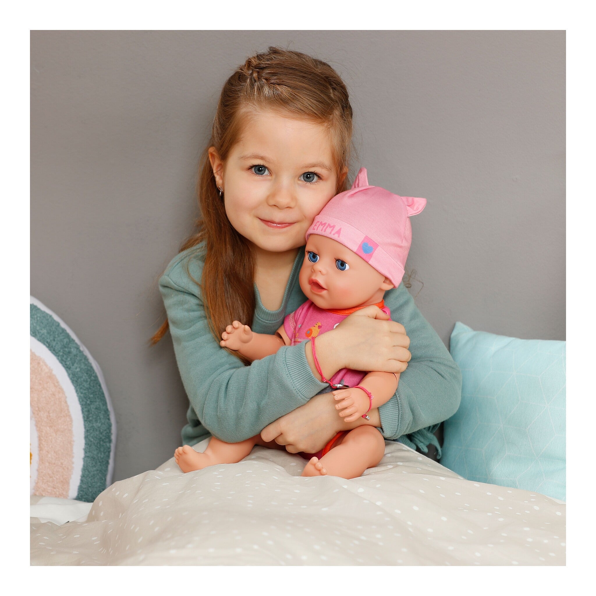 BABY born Emma Click & Play 43cm Interactive Baby Doll