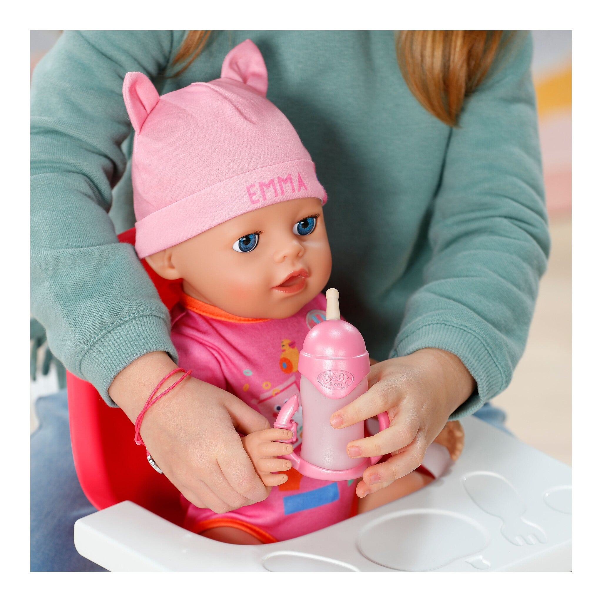 BABY born Emma Click & Play 43cm Interactive Baby Doll