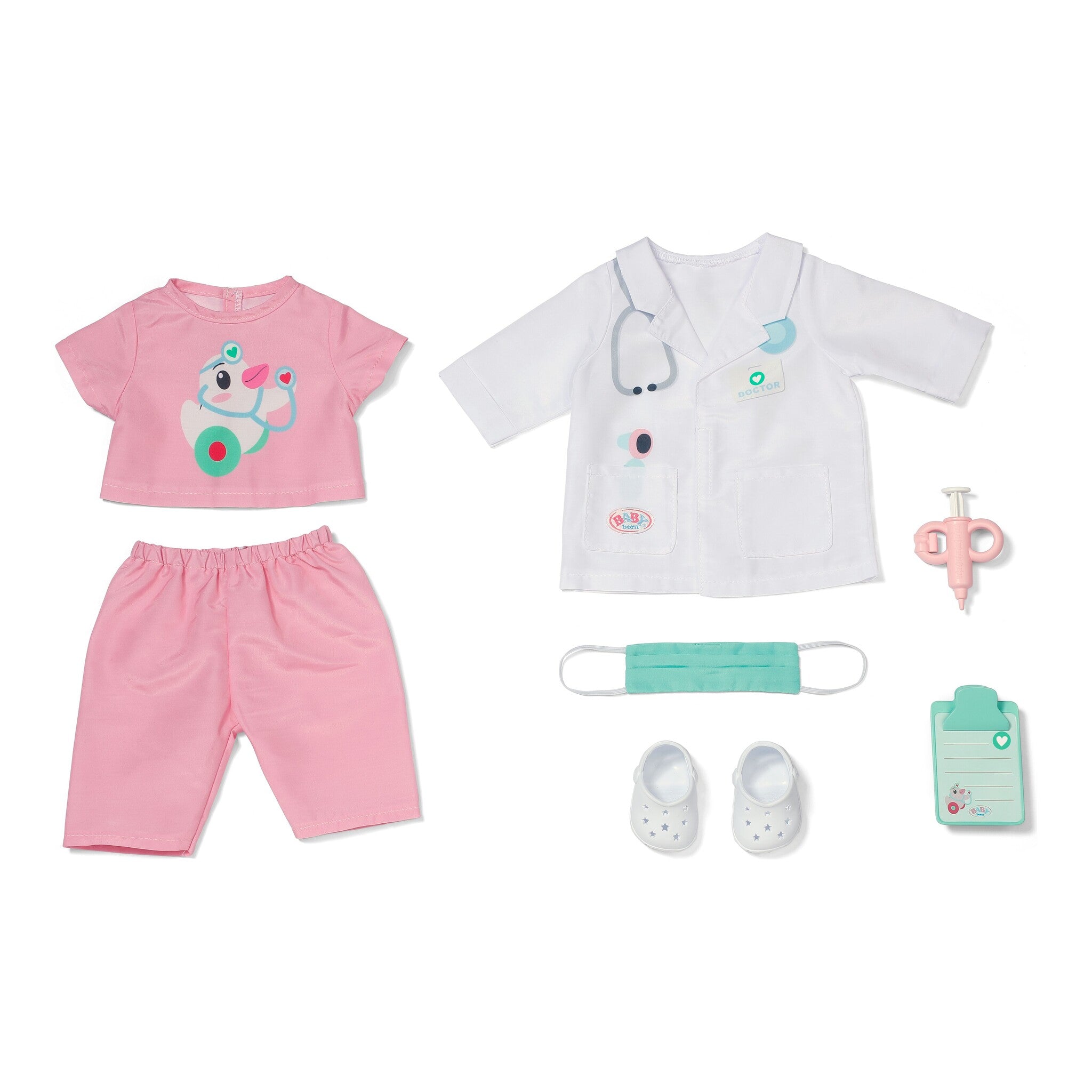 BABY born Doctor Outfit 43cm with Click & Play Accessories