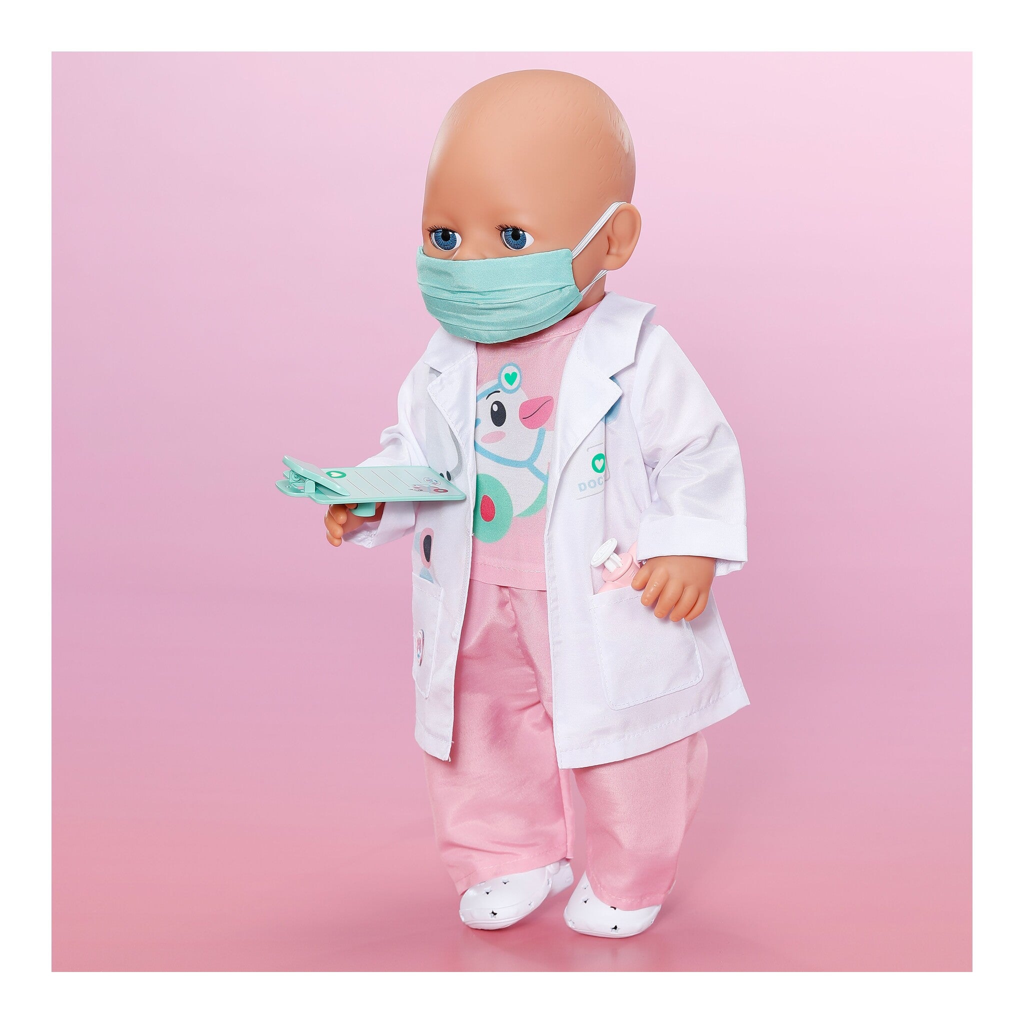 BABY born Doctor Outfit 43cm with Click & Play Accessories