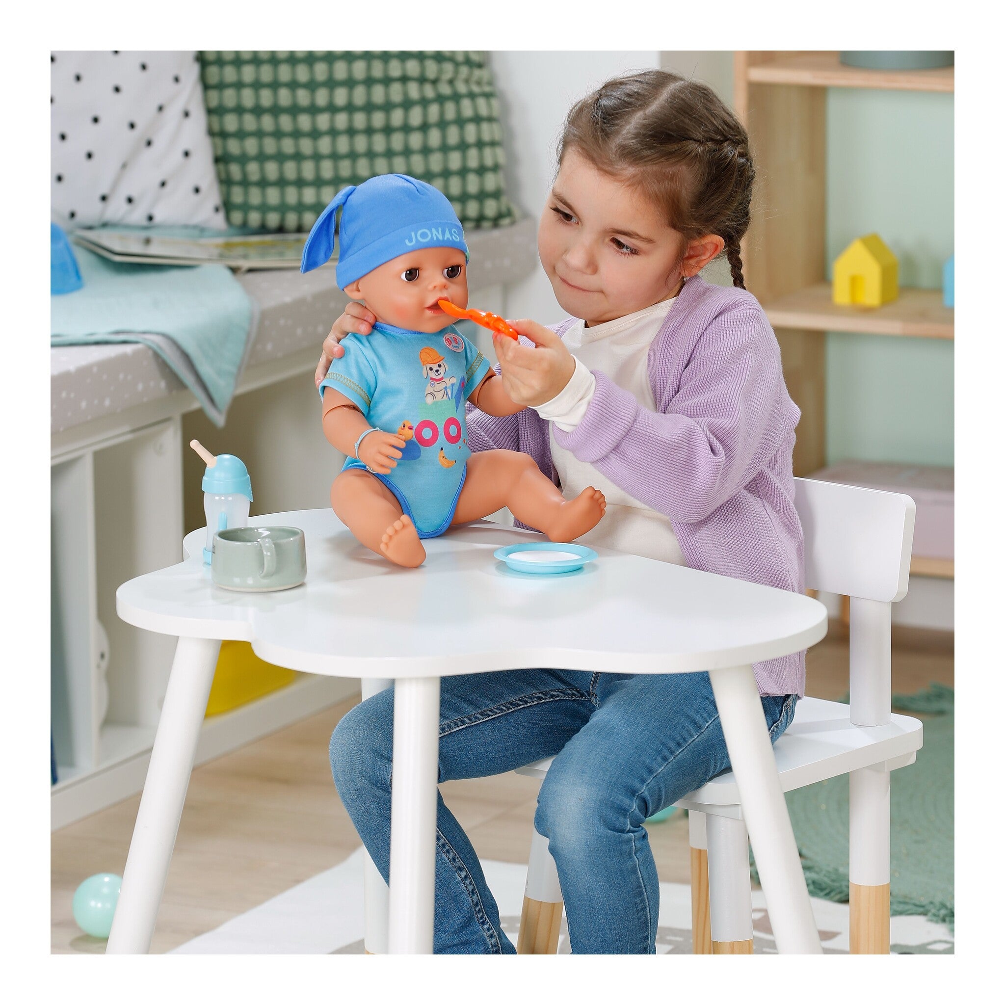 BABY born Jonas Click & Play Interactive Doll 43cm