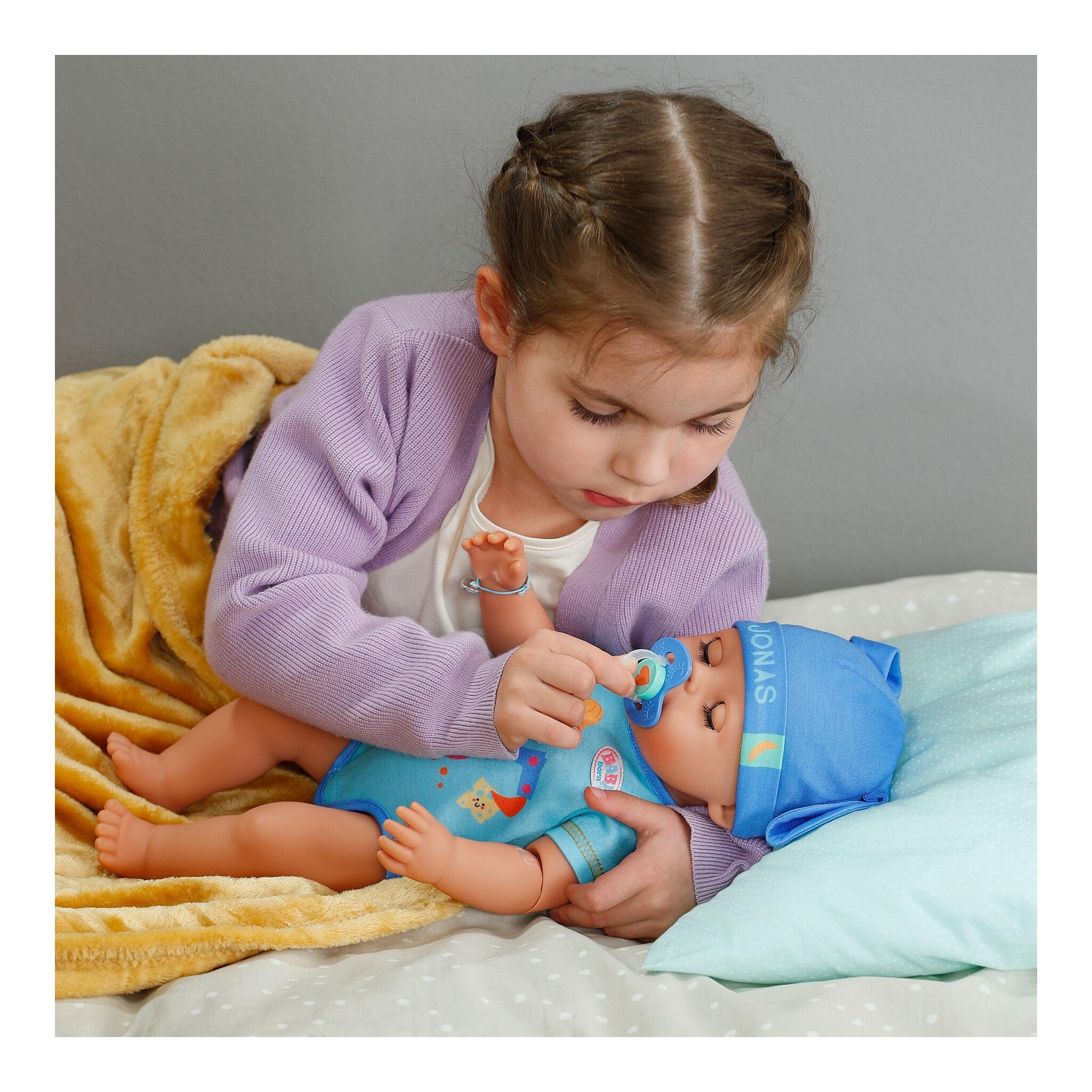 BABY born Jonas Click & Play Interactive Doll 43cm