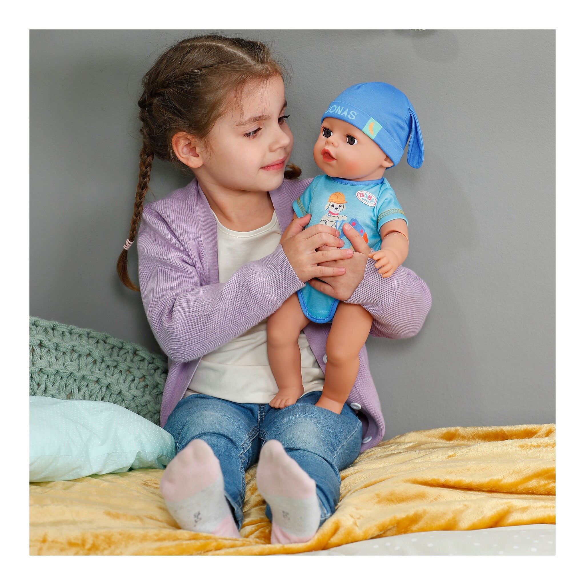 BABY born Jonas Click & Play Interactive Doll 43cm