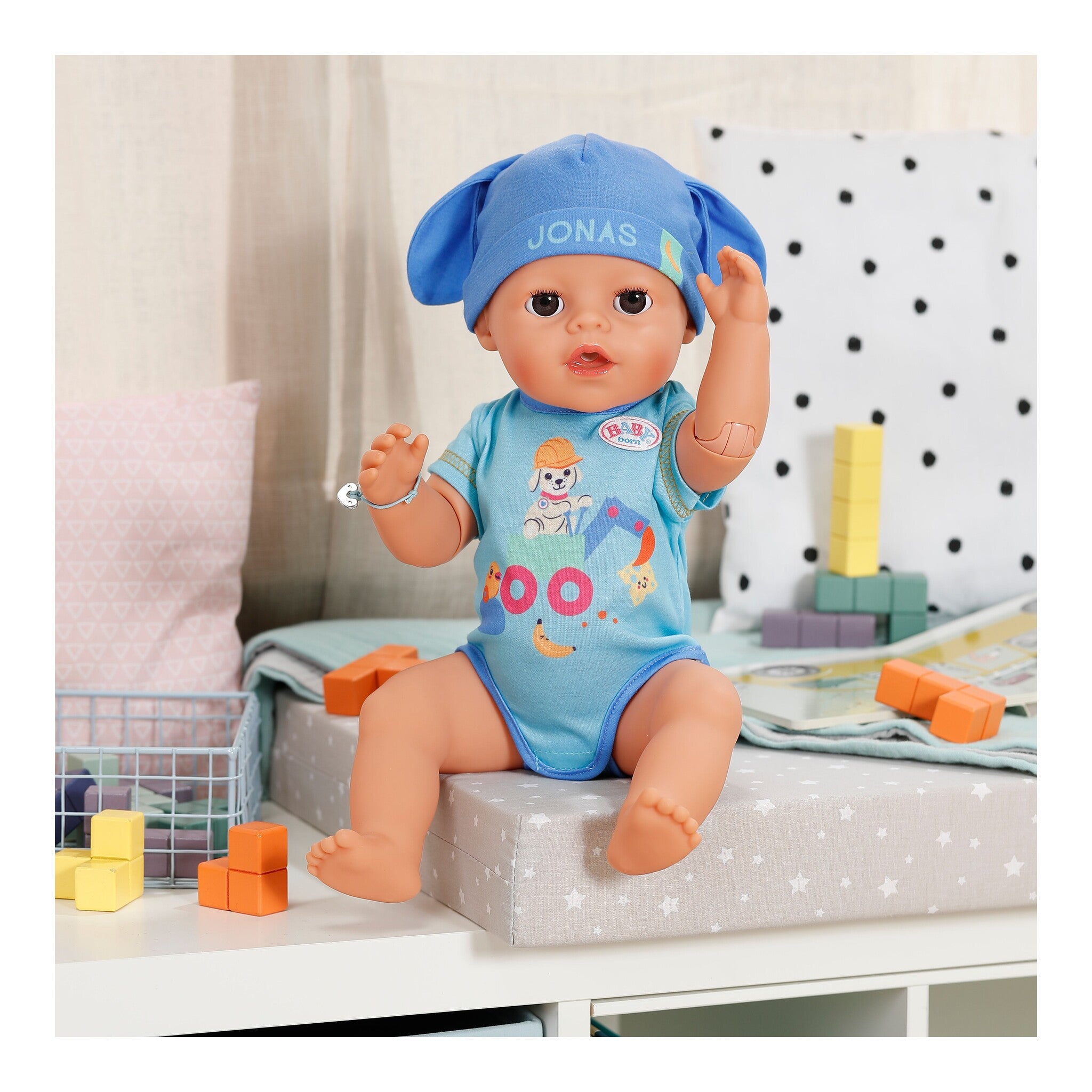 BABY born Jonas Click & Play Interactive Doll 43cm