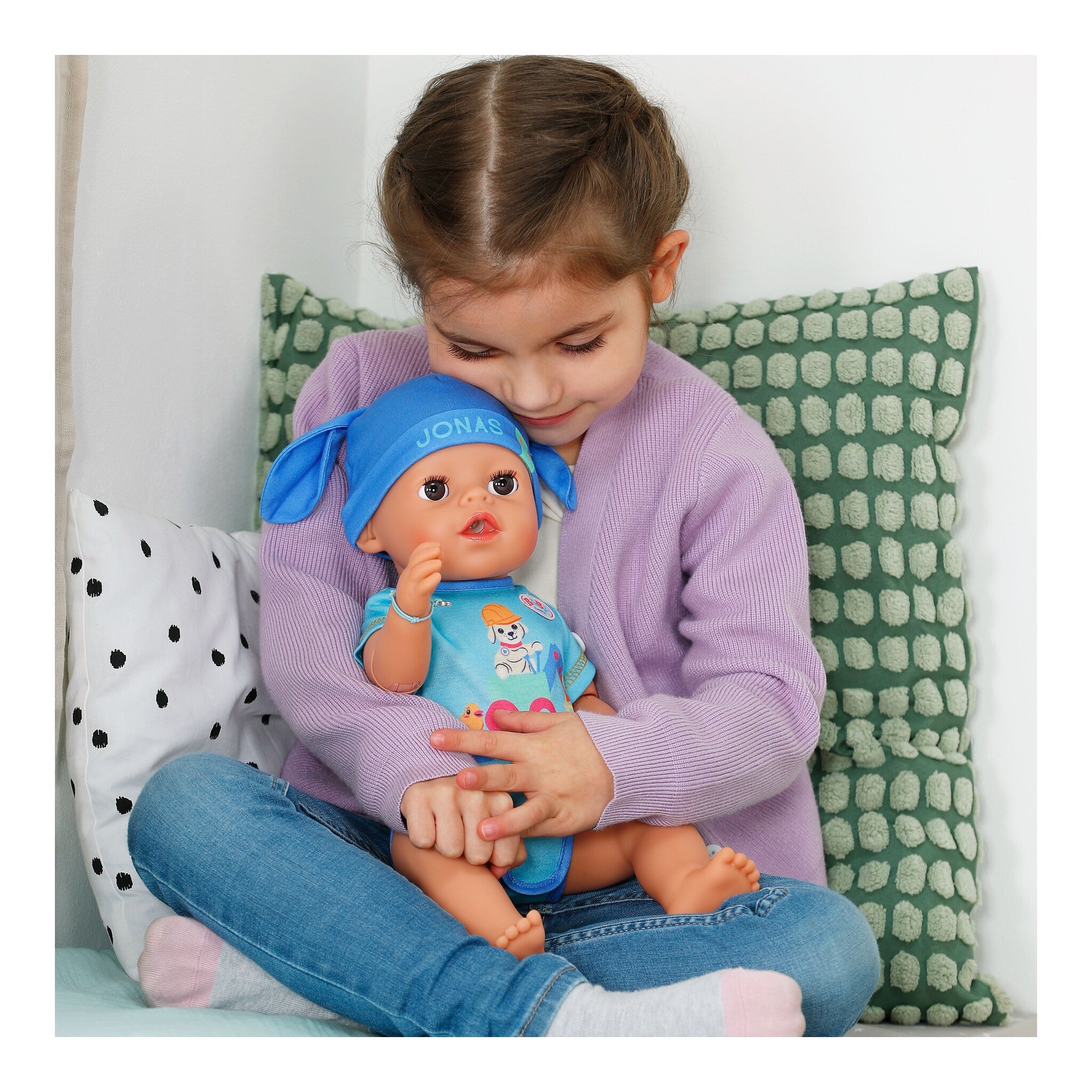 BABY born Jonas Click & Play Interactive Doll 43cm