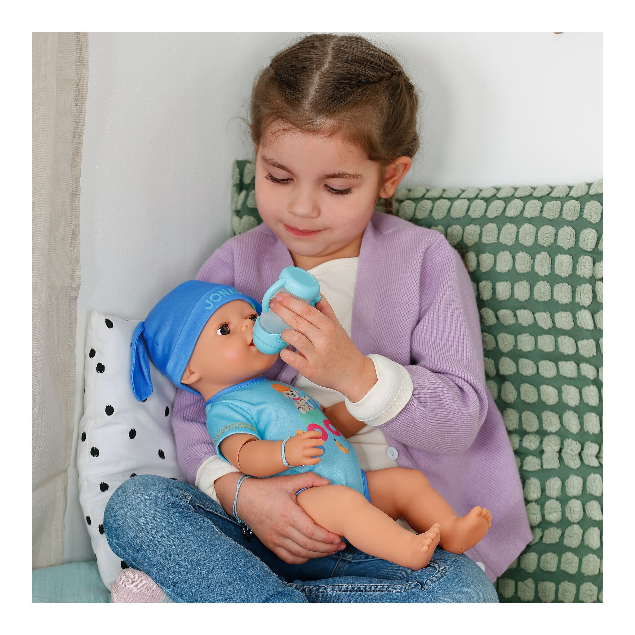 BABY born Jonas Click & Play Interactive Doll 43cm
