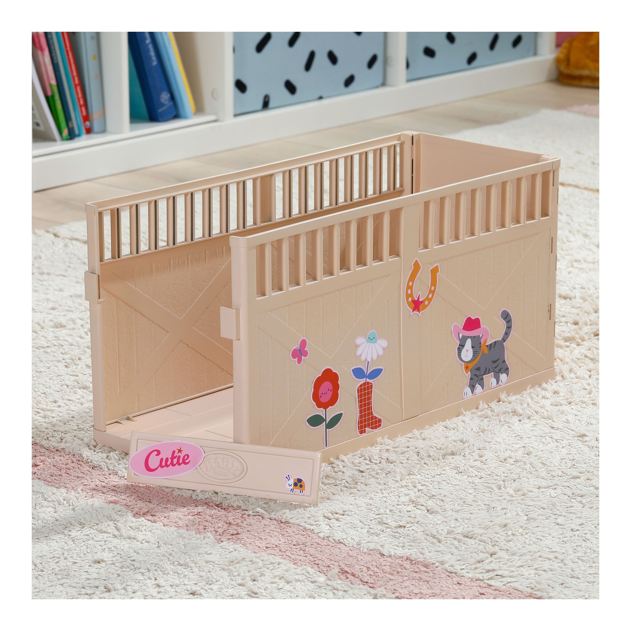 BABY born My Horse Cutie with Stable Box
