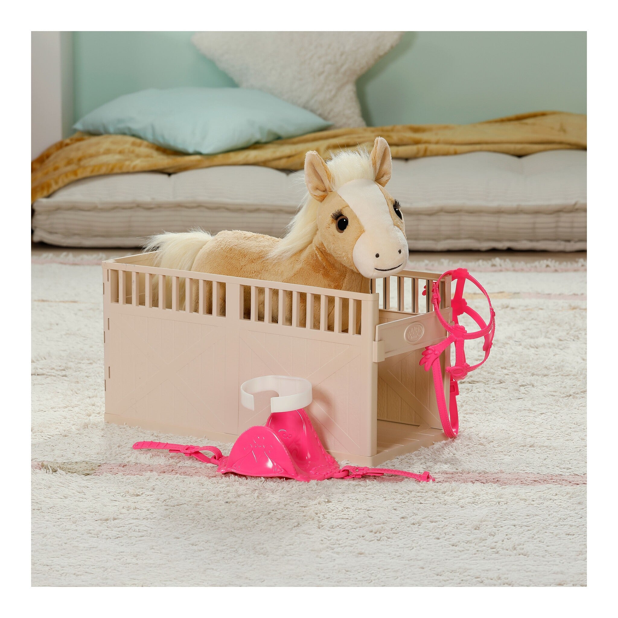BABY born My Horse Cutie with Stable Box