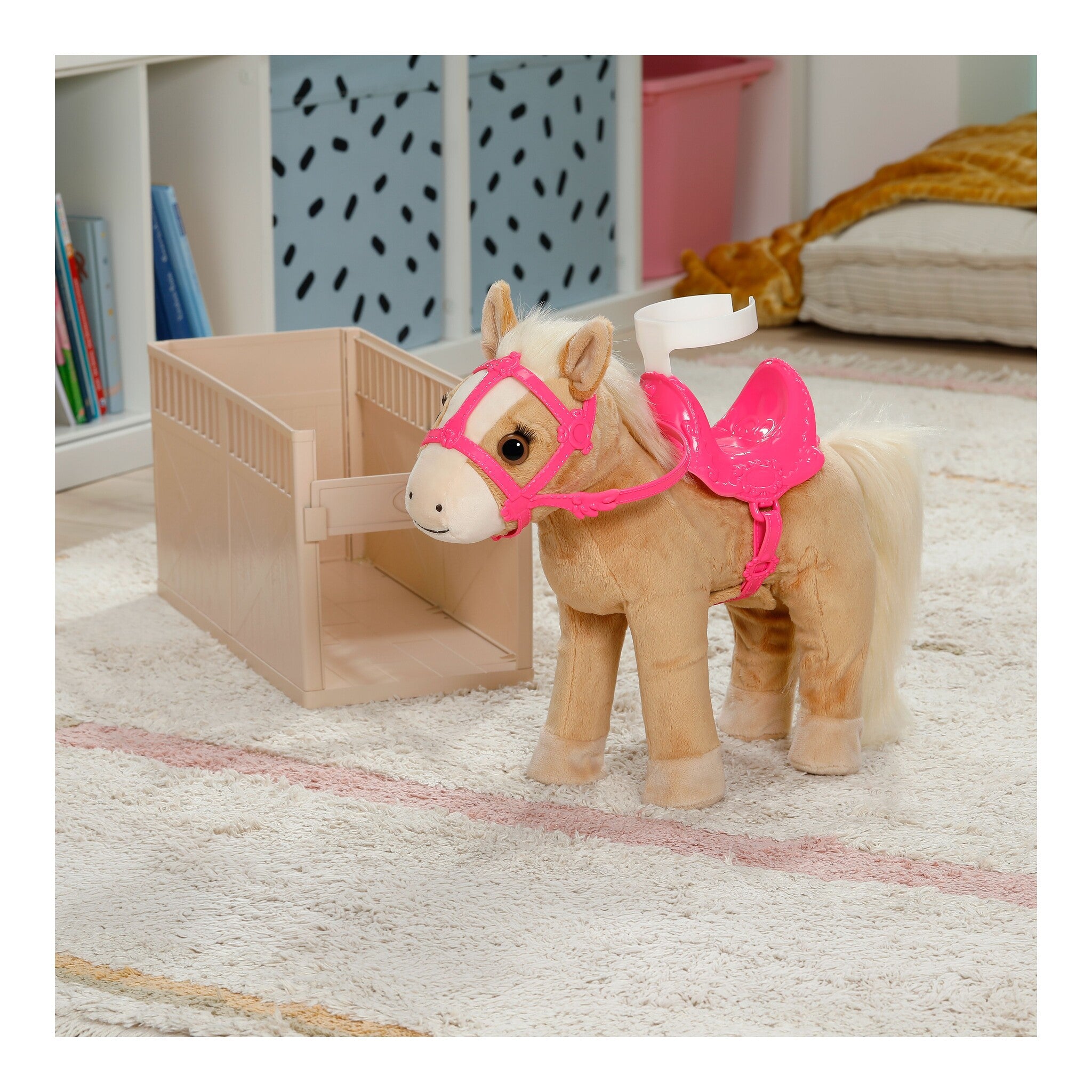 BABY born My Horse Cutie with Stable Box