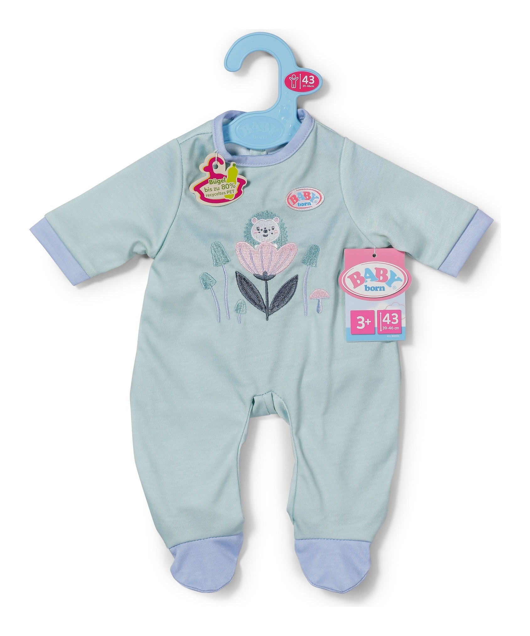 BABY born Mint Floral Romper for 43cm Dolls