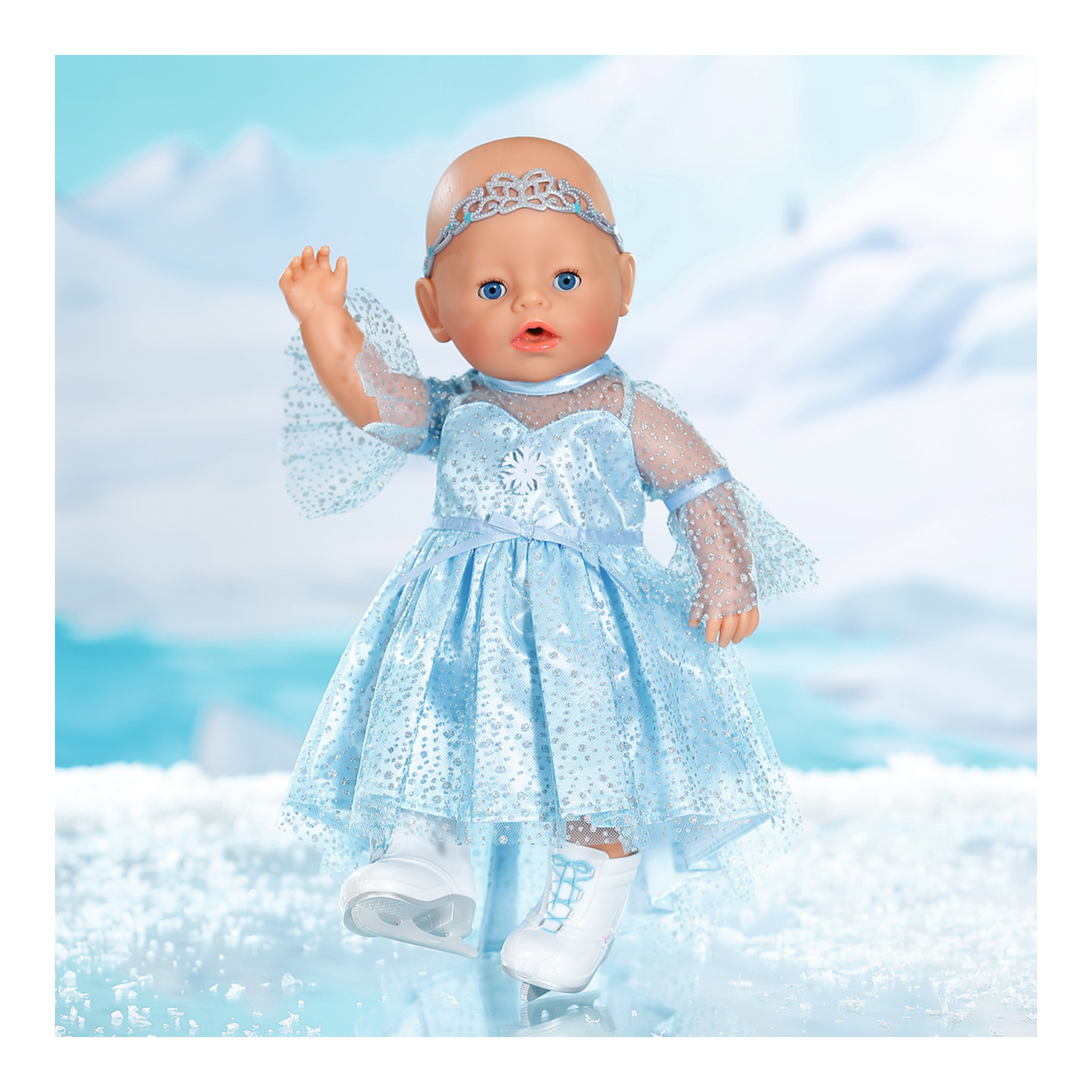 BABY born Princess On Ice Outfit Set for 43cm Dolls