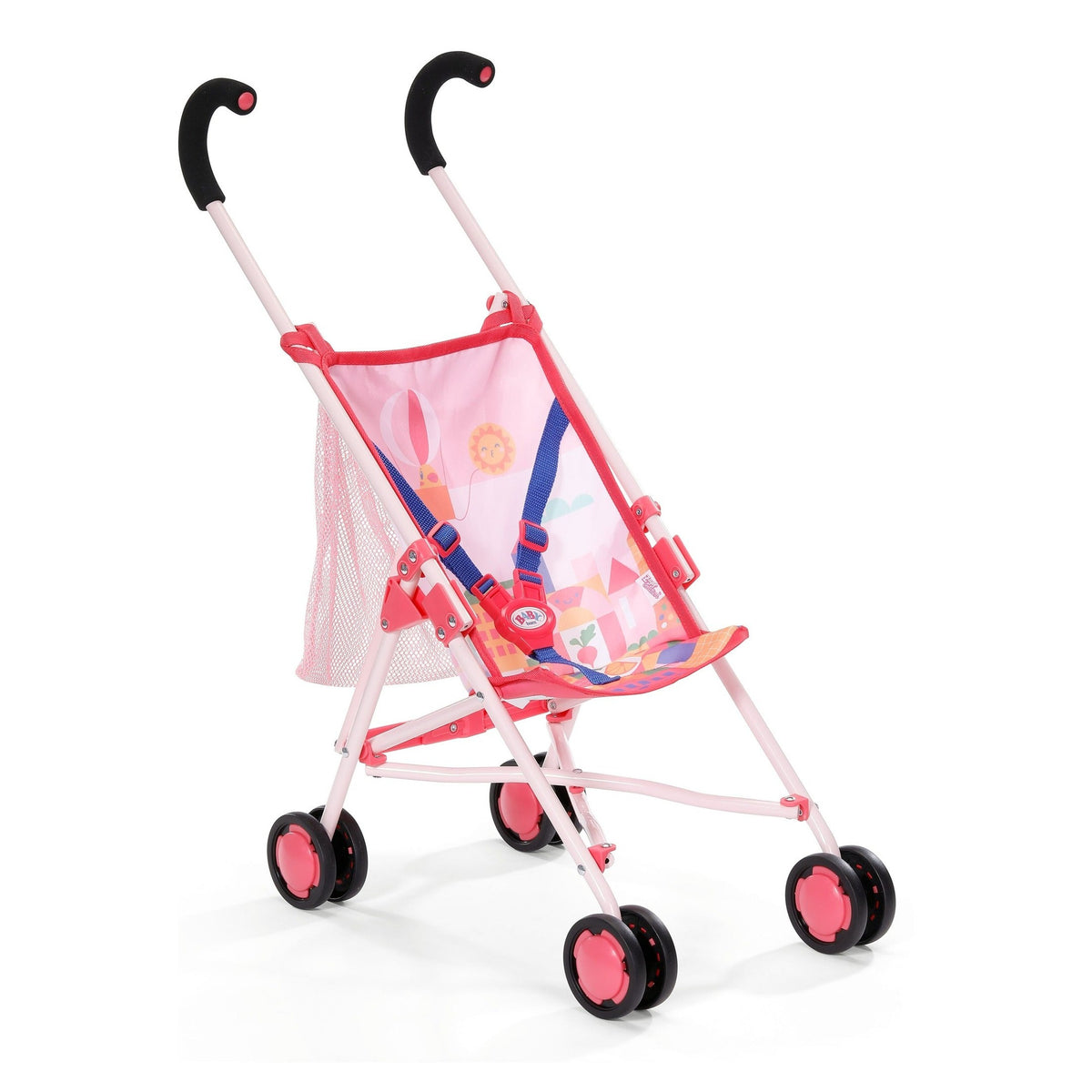 BABY born Pink Doll Stroller with Bag