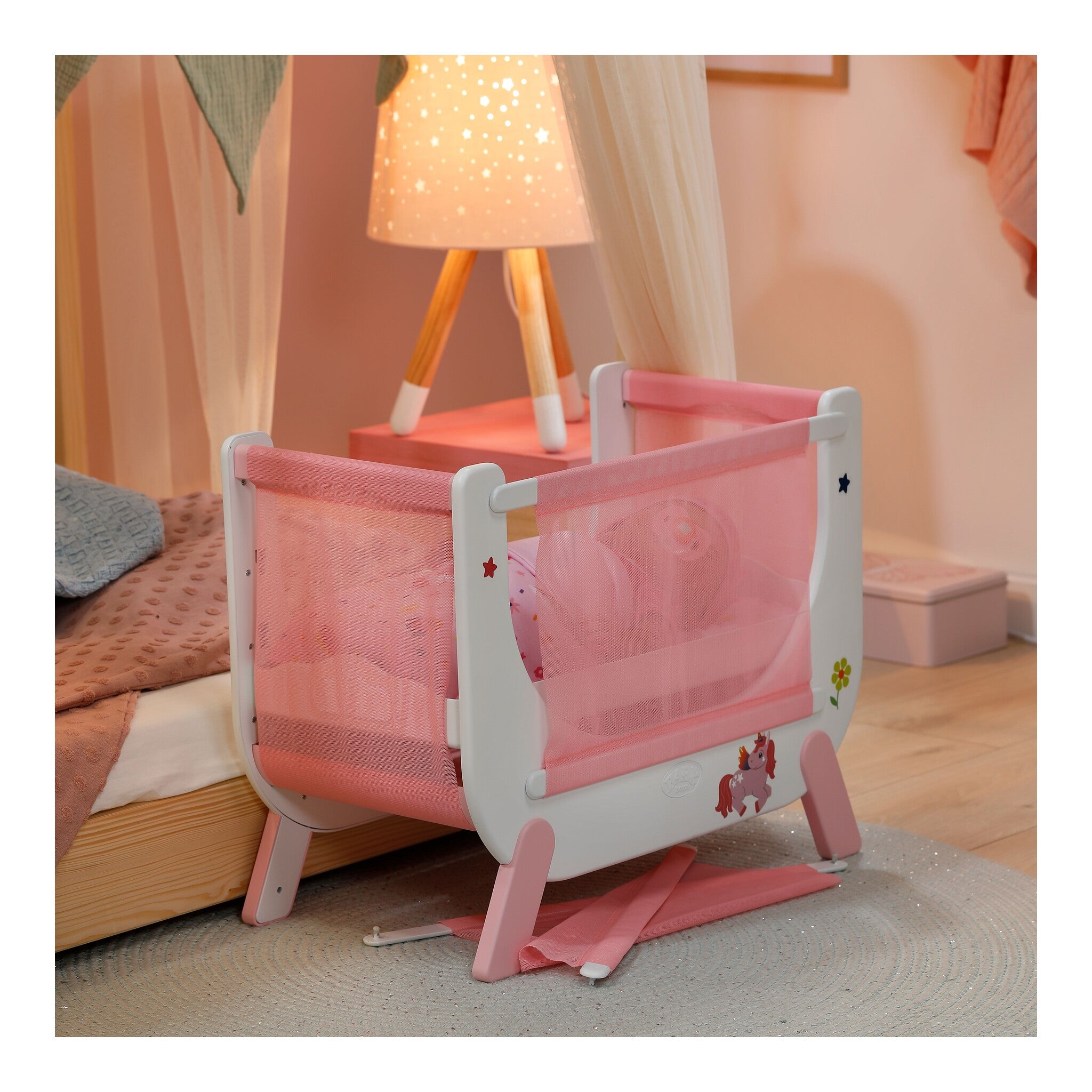 BABY born Unicorn Bed for 36–43cm Dolls