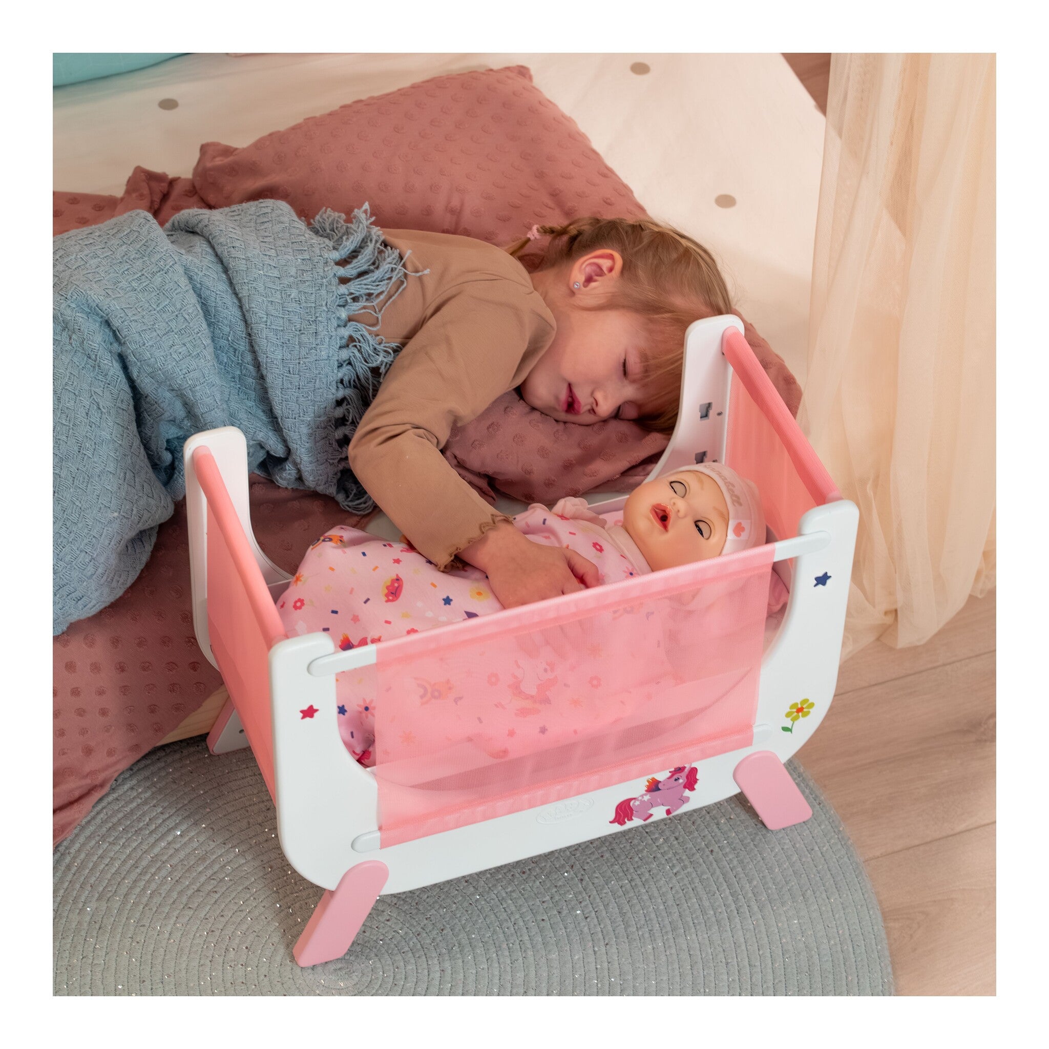 BABY born Unicorn Bed for 36–43cm Dolls