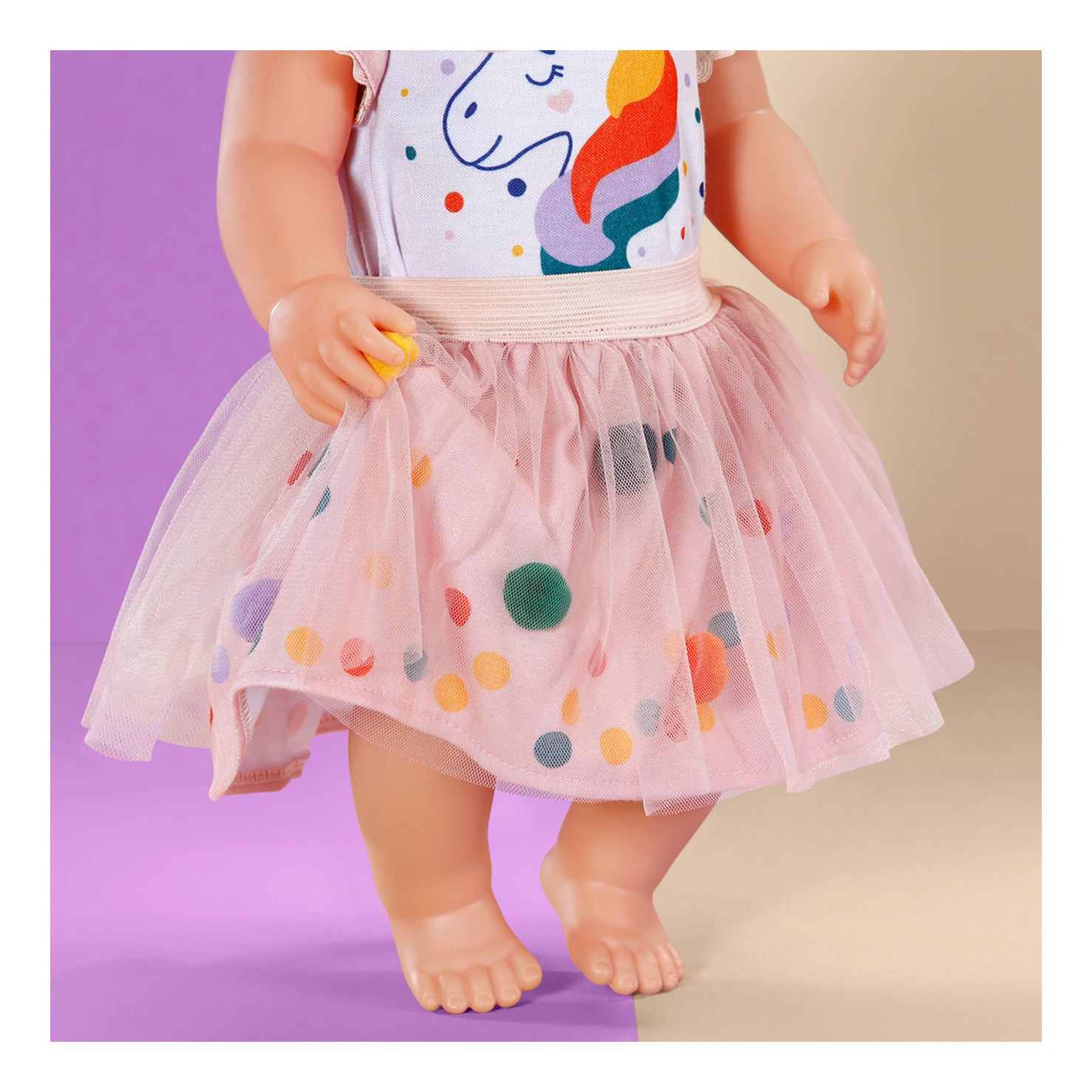 BABY born Unicorn Tutu Dress Outfit for 43cm Dolls