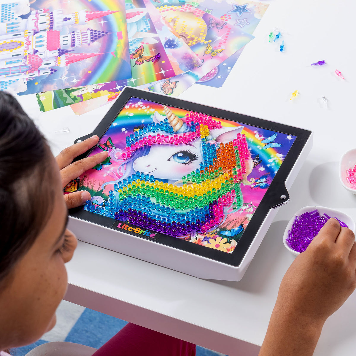 Lite-Brite ColorPOP Rainbow Dreams Light-Up Art Set
