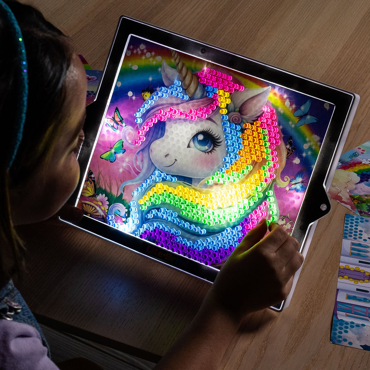 Lite-Brite ColorPOP Rainbow Dreams Light-Up Art Set